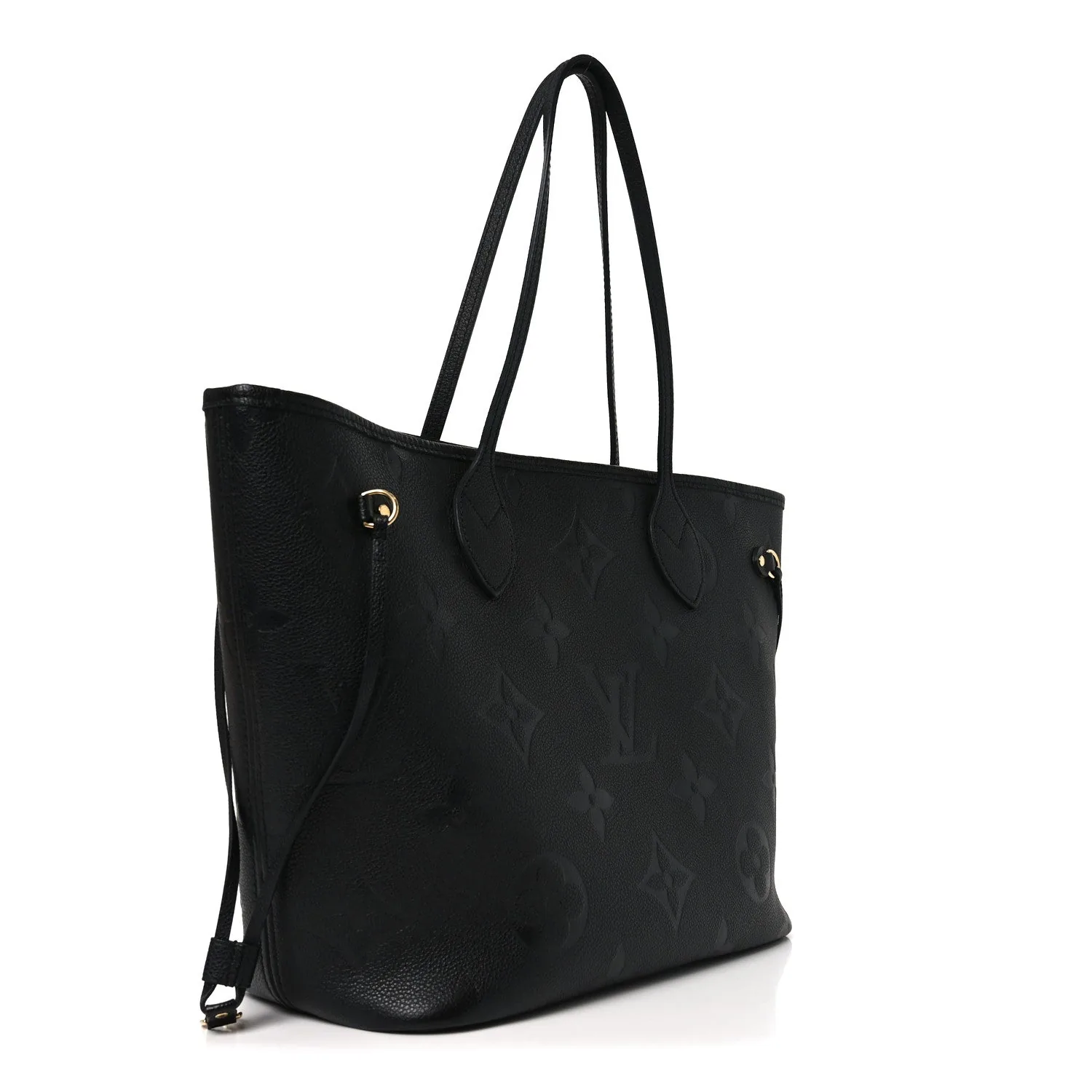 Louis Vuitton Empreinte Monogram Giant Neverfull MM Black – Very Good – photo 3