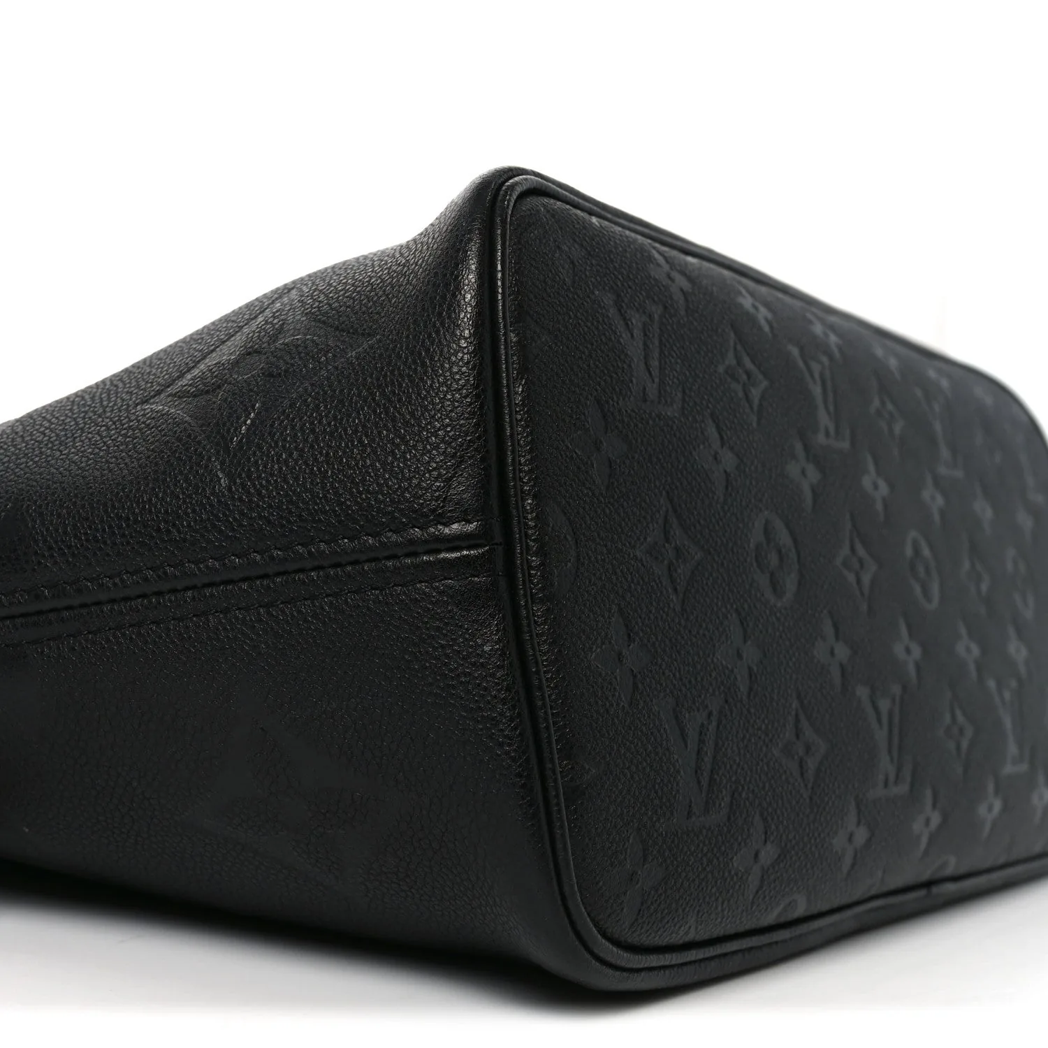 Louis Vuitton Empreinte Monogram Giant Neverfull MM Black – Very Good – photo 8