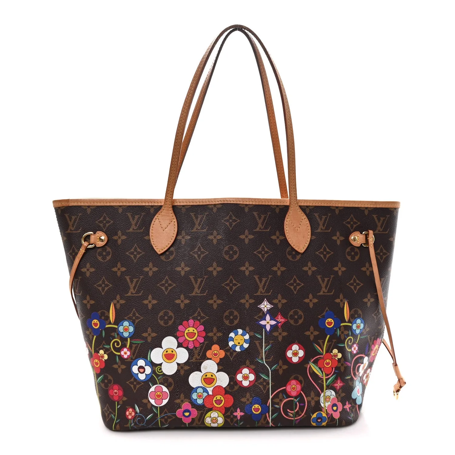 Louis Vuitton LV X TM Monogram Flowers Neverfull MM – Very Good