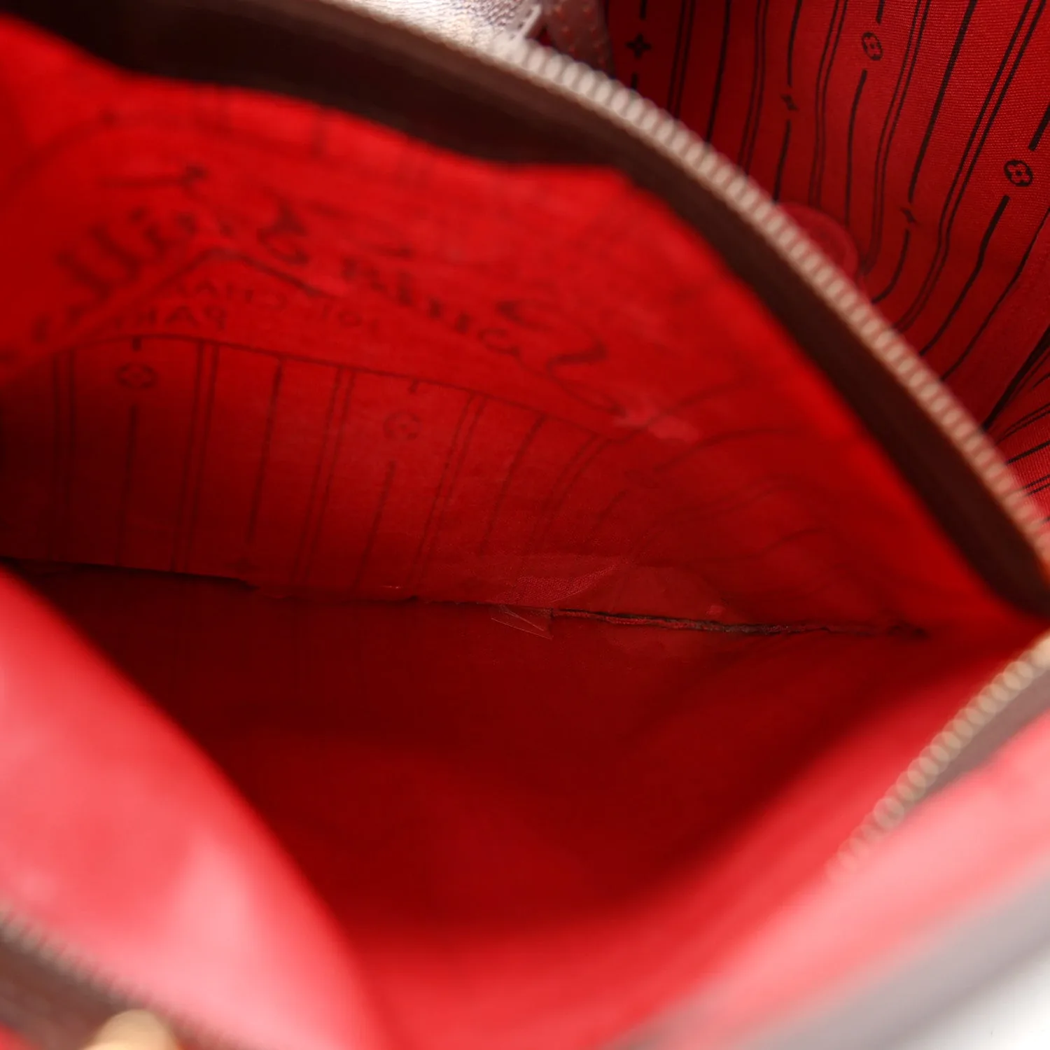 Louis Vuitton Damier Ebene Neverfull GM – Very Good 2010 – photo 12