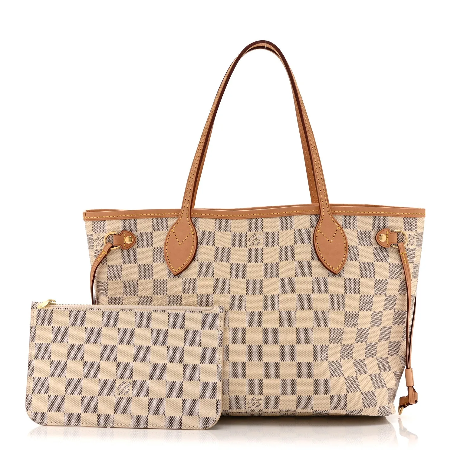 Louis Vuitton Damier Azur Neo Neverfull PM – Very Good – photo 3