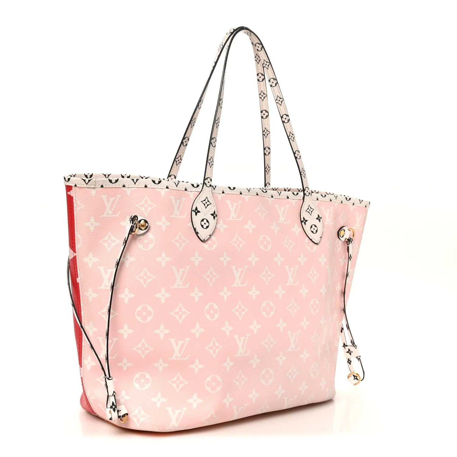 Louis Vuitton Monogram Giant Neverfull MM Rouge – photo 4