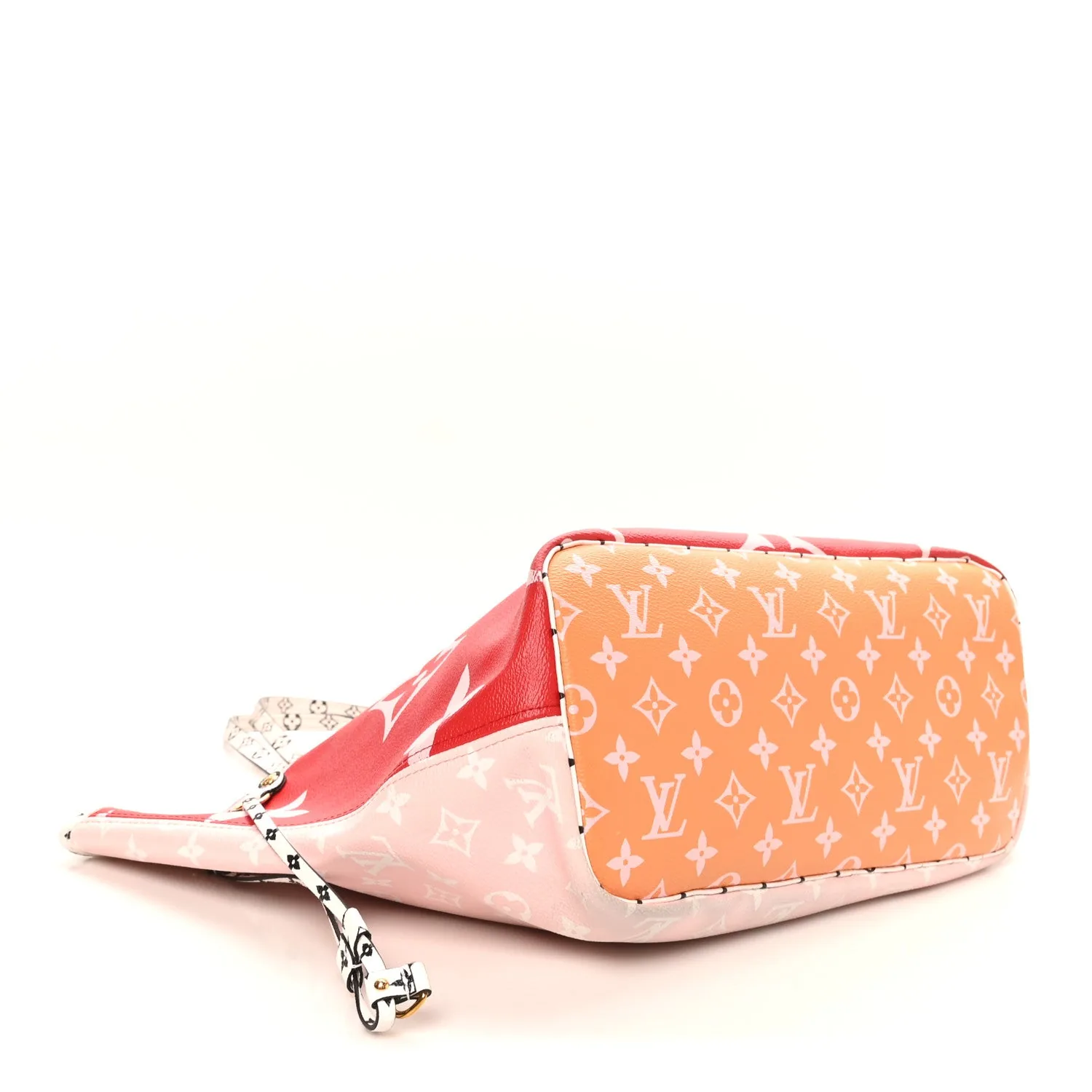 Louis Vuitton Monogram Giant Neverfull MM Rouge – photo 5