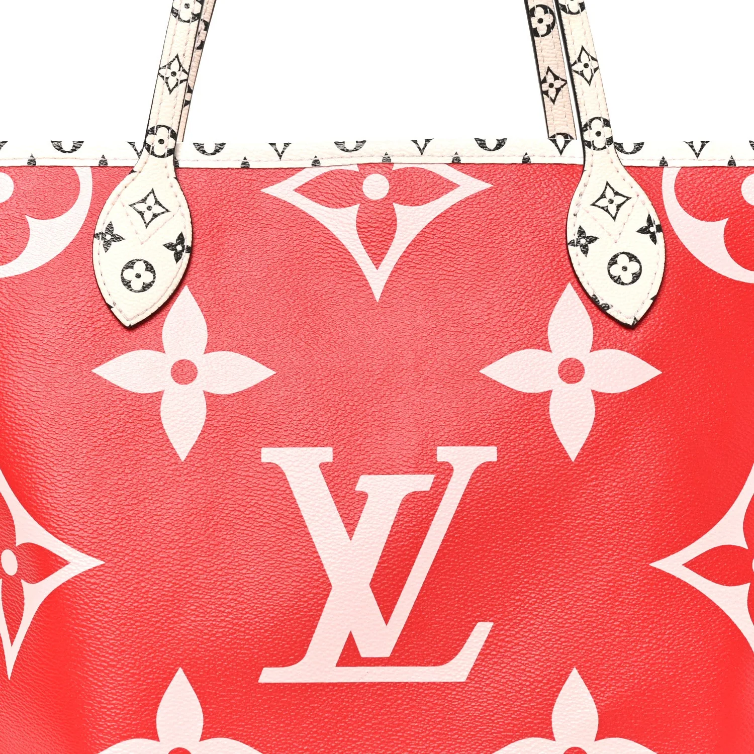 Louis Vuitton Monogram Giant Neverfull MM Rouge – photo 8
