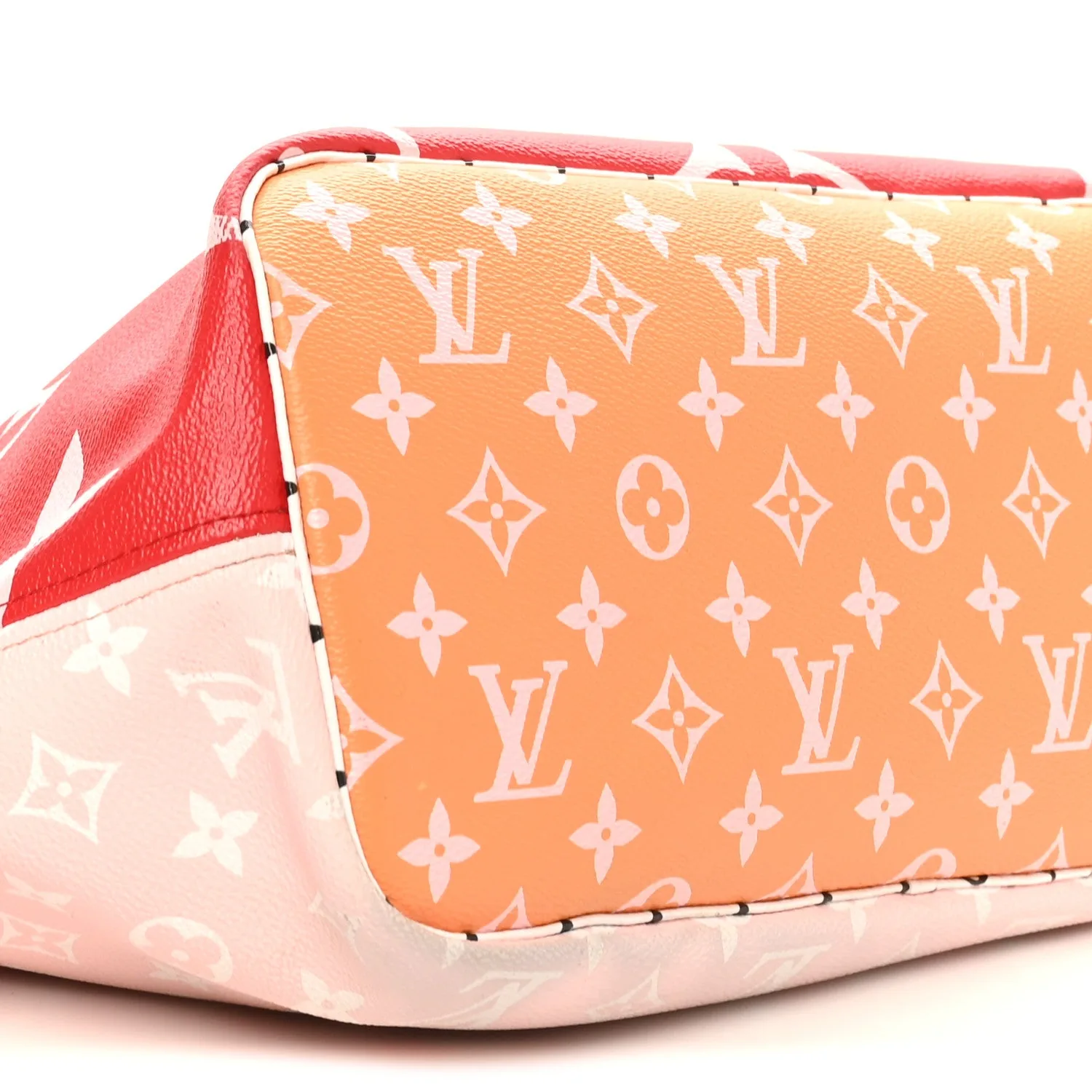 Louis Vuitton Monogram Giant Neverfull MM Rouge – photo 9