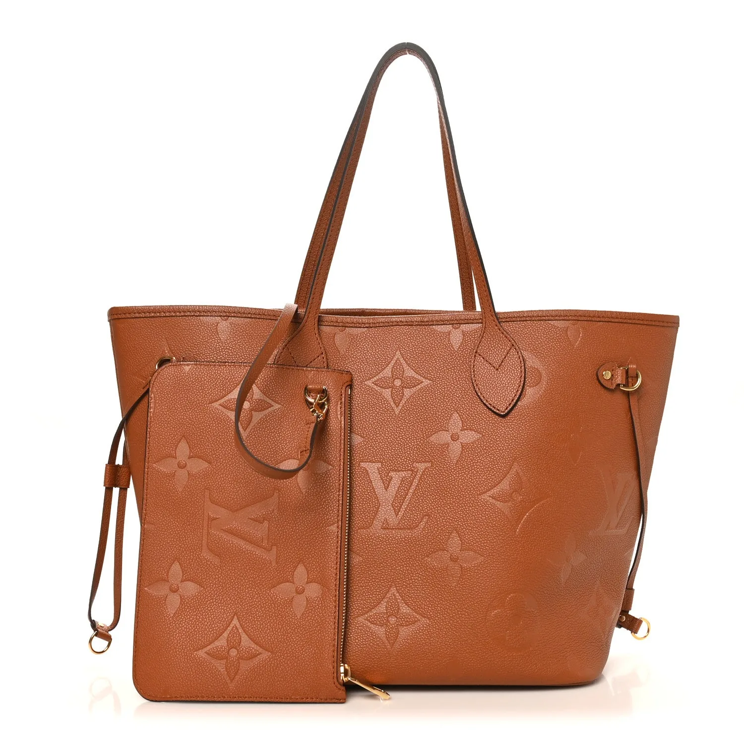 Louis Vuitton Empreinte Monogram Giant Neverfull MM Cognac – photo 3