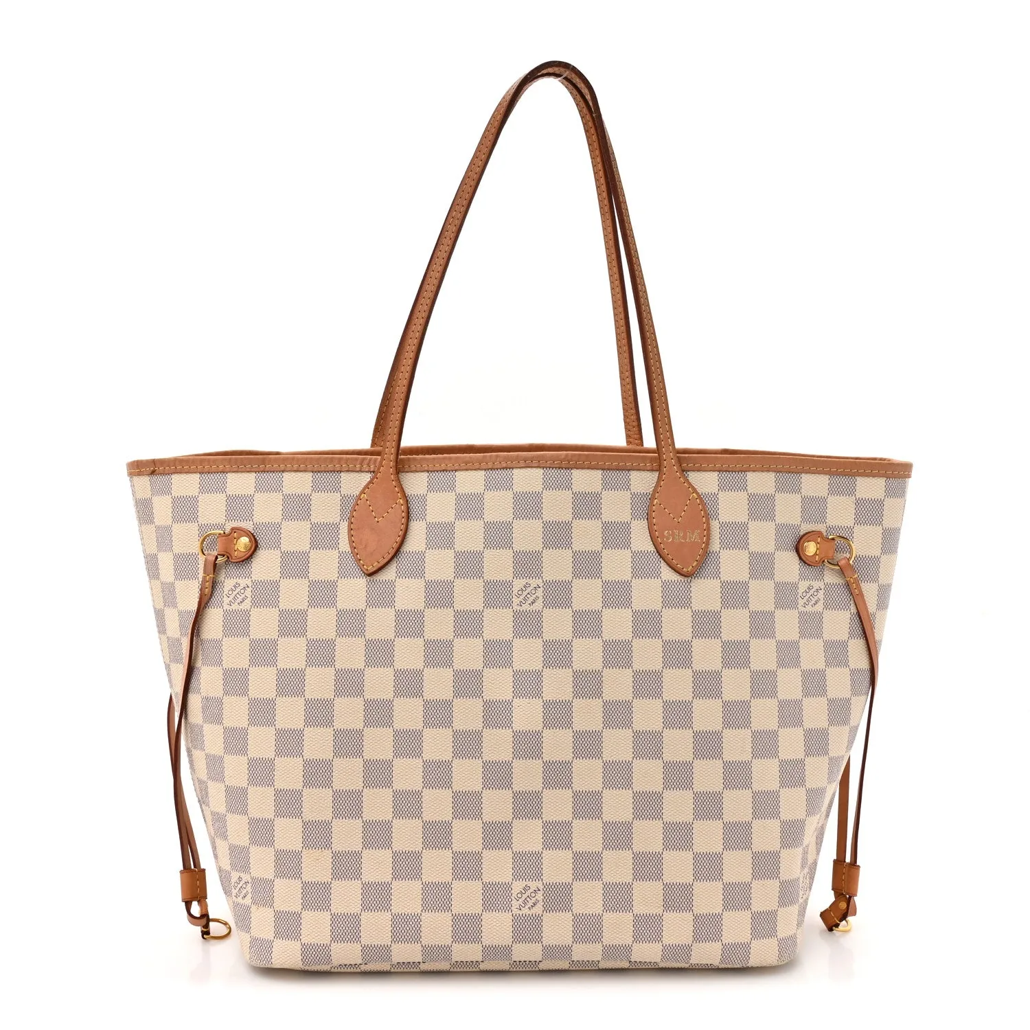 Louis Vuitton Damier Azur Neo Neverfull MM Rose Ballerine – Very Good 2019