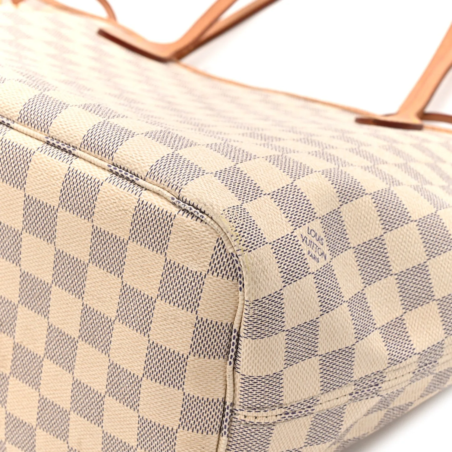 Louis Vuitton Damier Azur Neo Neverfull MM Rose Ballerine – Very Good 2019 – photo 9