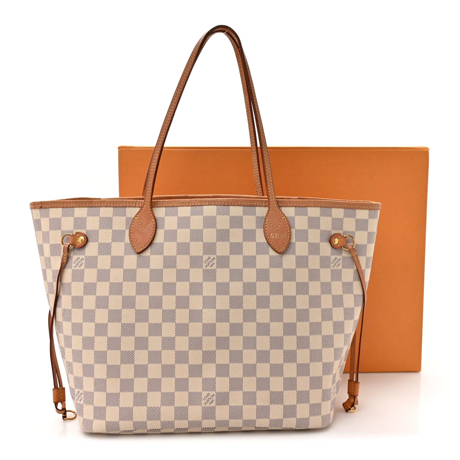 Louis Vuitton Damier Azur Neo Neverfull MM Rose Ballerine – Very Good 2019 – photo 17