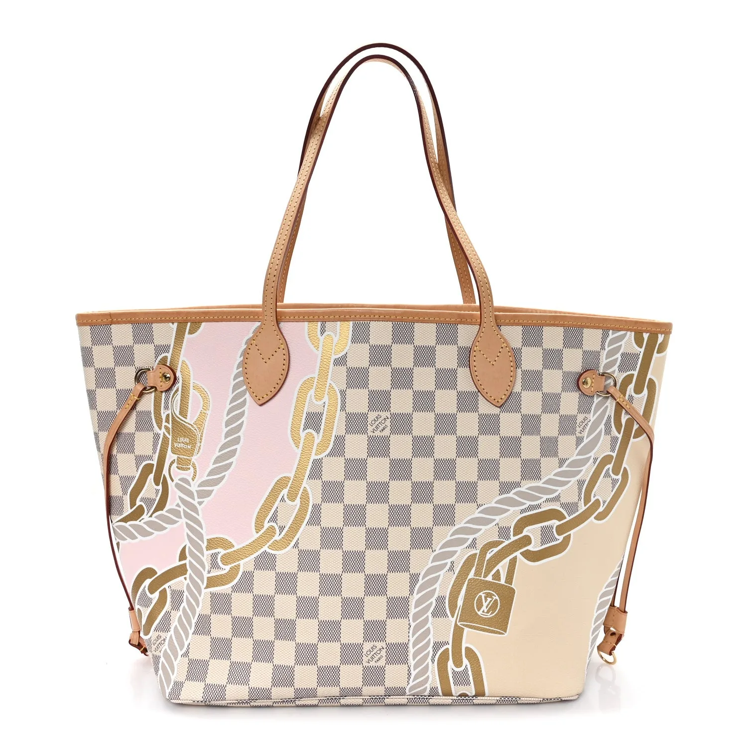Louis Vuitton Damier Azur Nautical Neverfull MM – Very Good
