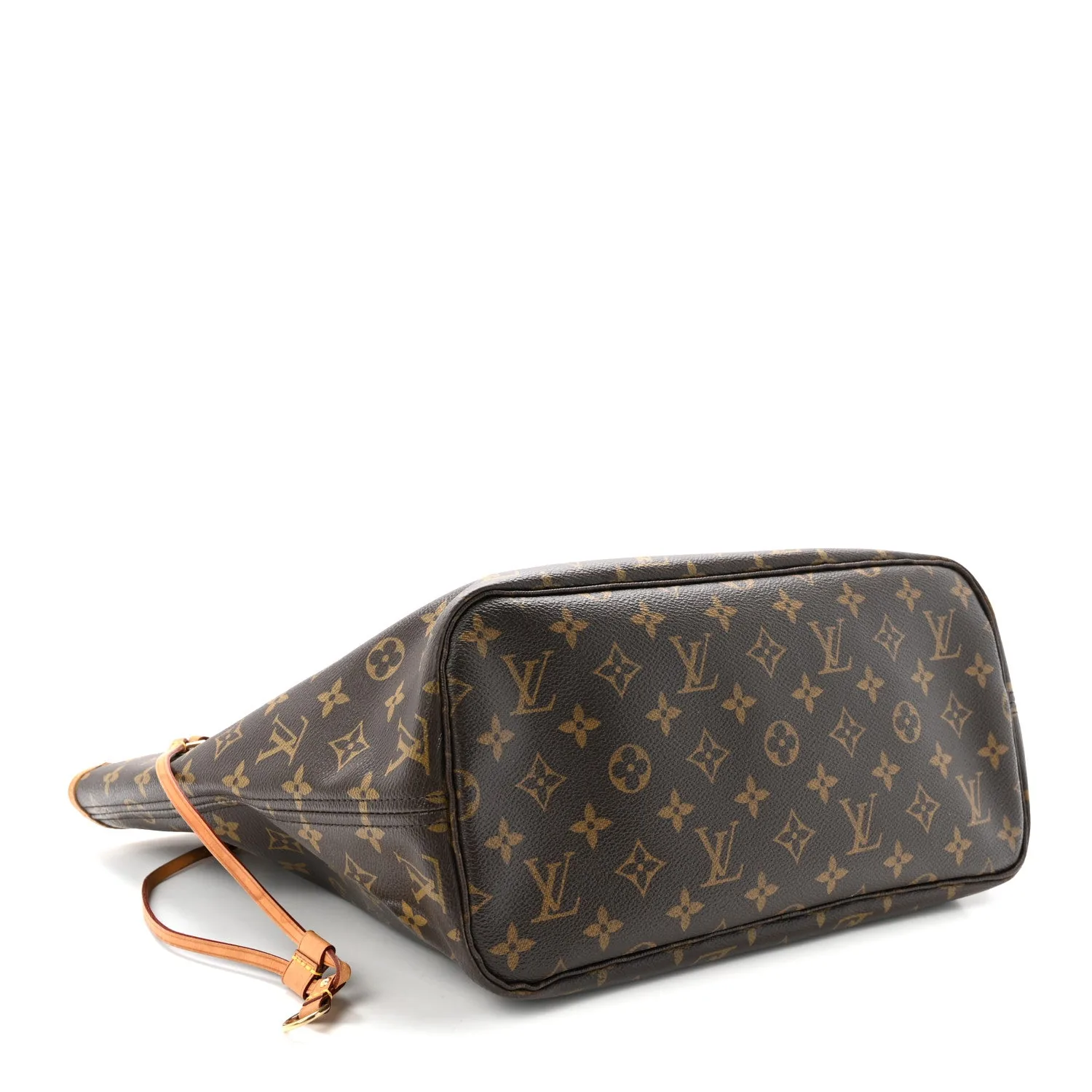 Louis Vuitton Monogram V Neverfull MM Turquoise – Very Good 2015 – photo 4