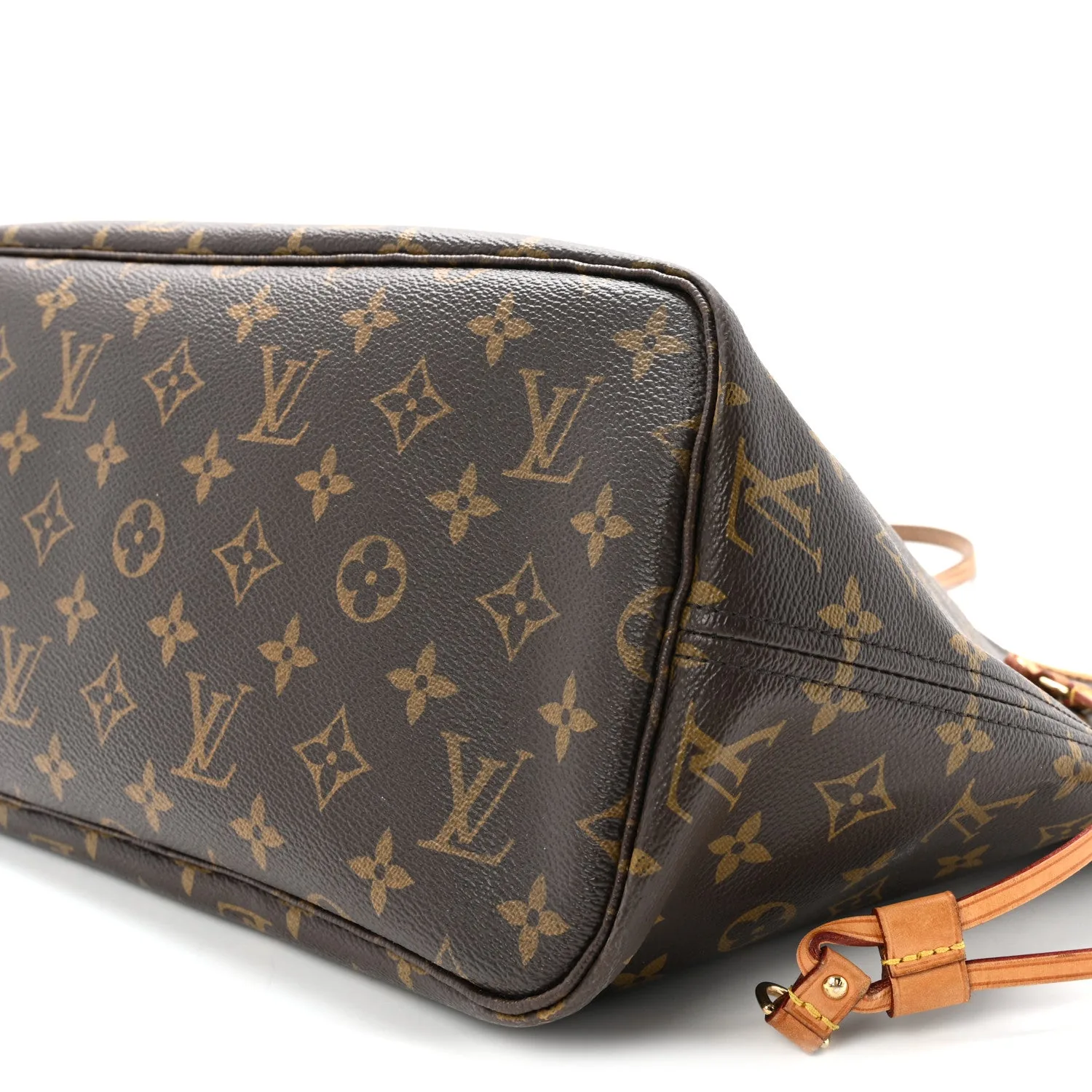 Louis Vuitton Monogram V Neverfull MM Turquoise – Very Good 2015 – photo 9
