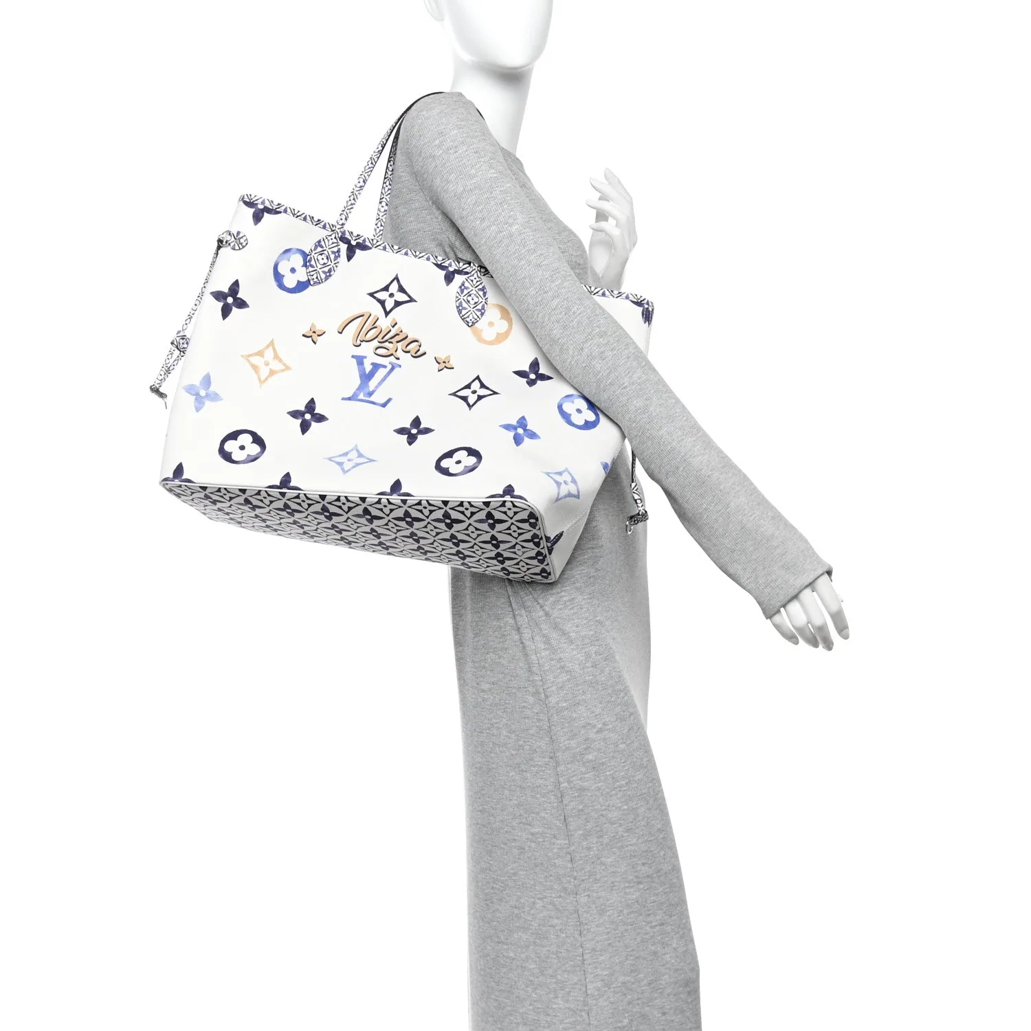 Louis Vuitton Monogram Canvas By The Pool Ibiza 2.0 Neverfull GM Blue – photo 2