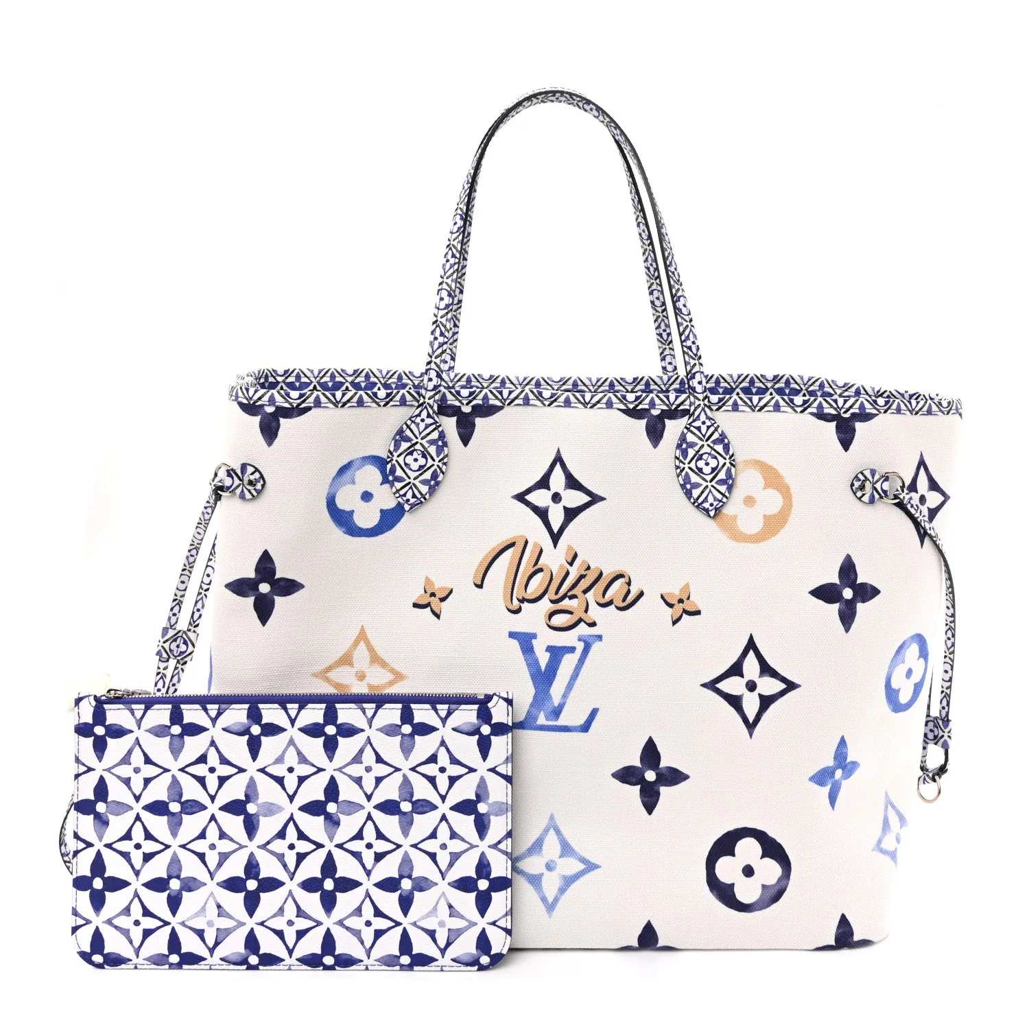 Louis Vuitton Monogram Canvas By The Pool Ibiza 2.0 Neverfull GM Blue – photo 3