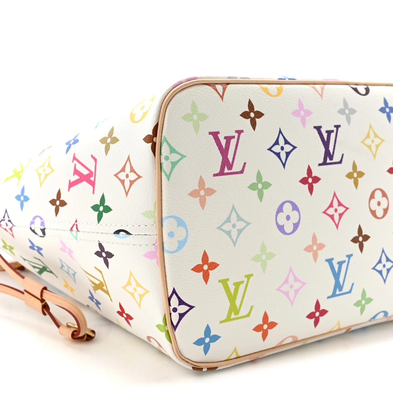 Louis Vuitton LV X TM Monogram Multicolor Neverfull MM White – photo 9