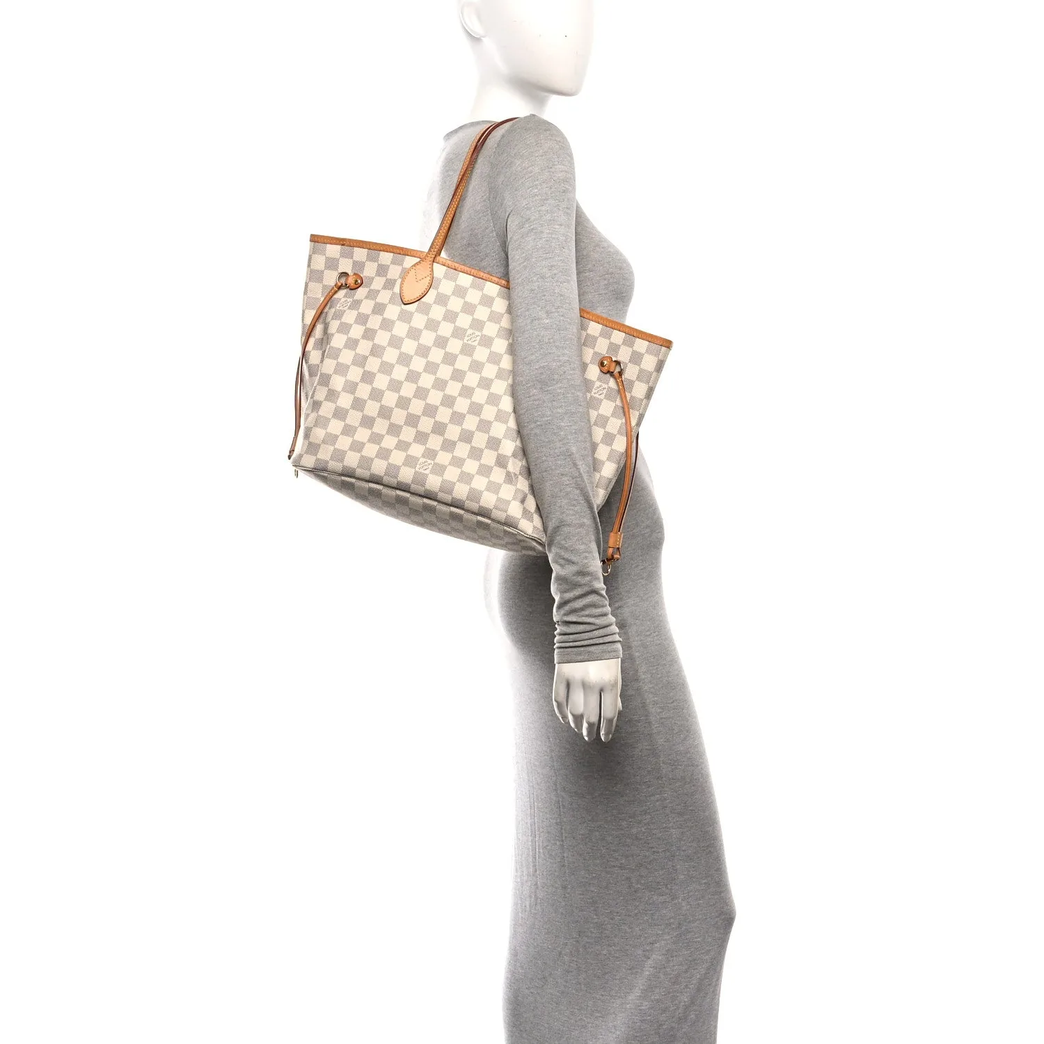 Louis Vuitton Damier Azur Neo Neverfull MM – Very Good 2017 – photo 2