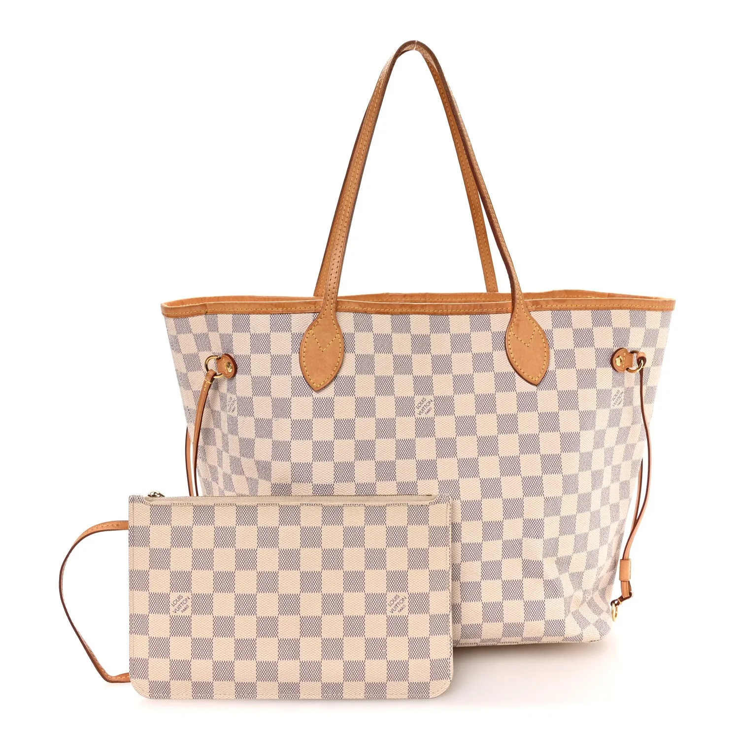 Louis Vuitton Damier Azur Neo Neverfull MM – Very Good 2017 – photo 3