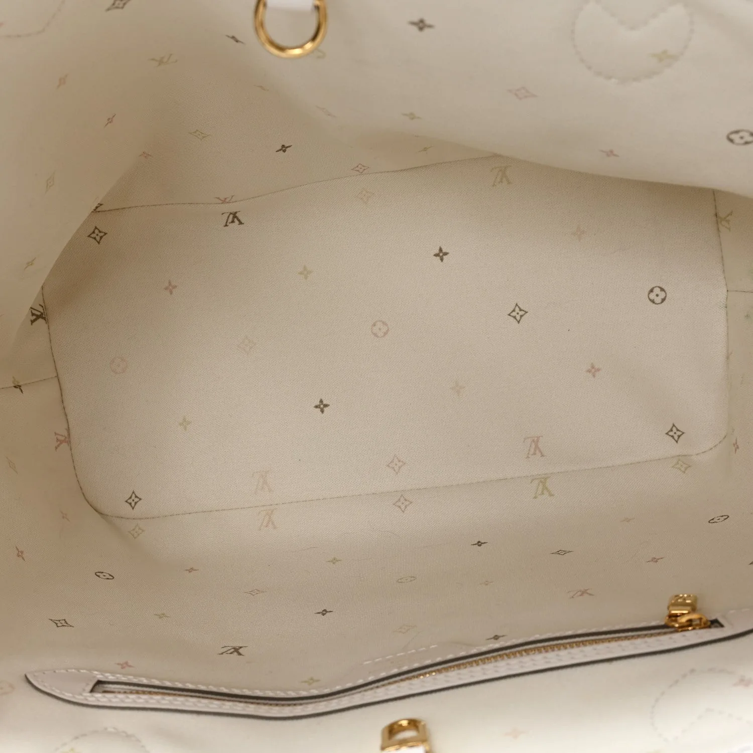 Louis Vuitton Monogram Giant Spring In The City Neverfull MM Sunset Kaki – Excellent – photo 6