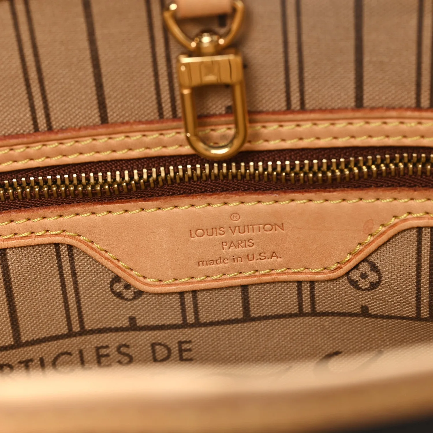 Louis Vuitton Monogram Neverfull PM – Very Good 2007 – photo 6