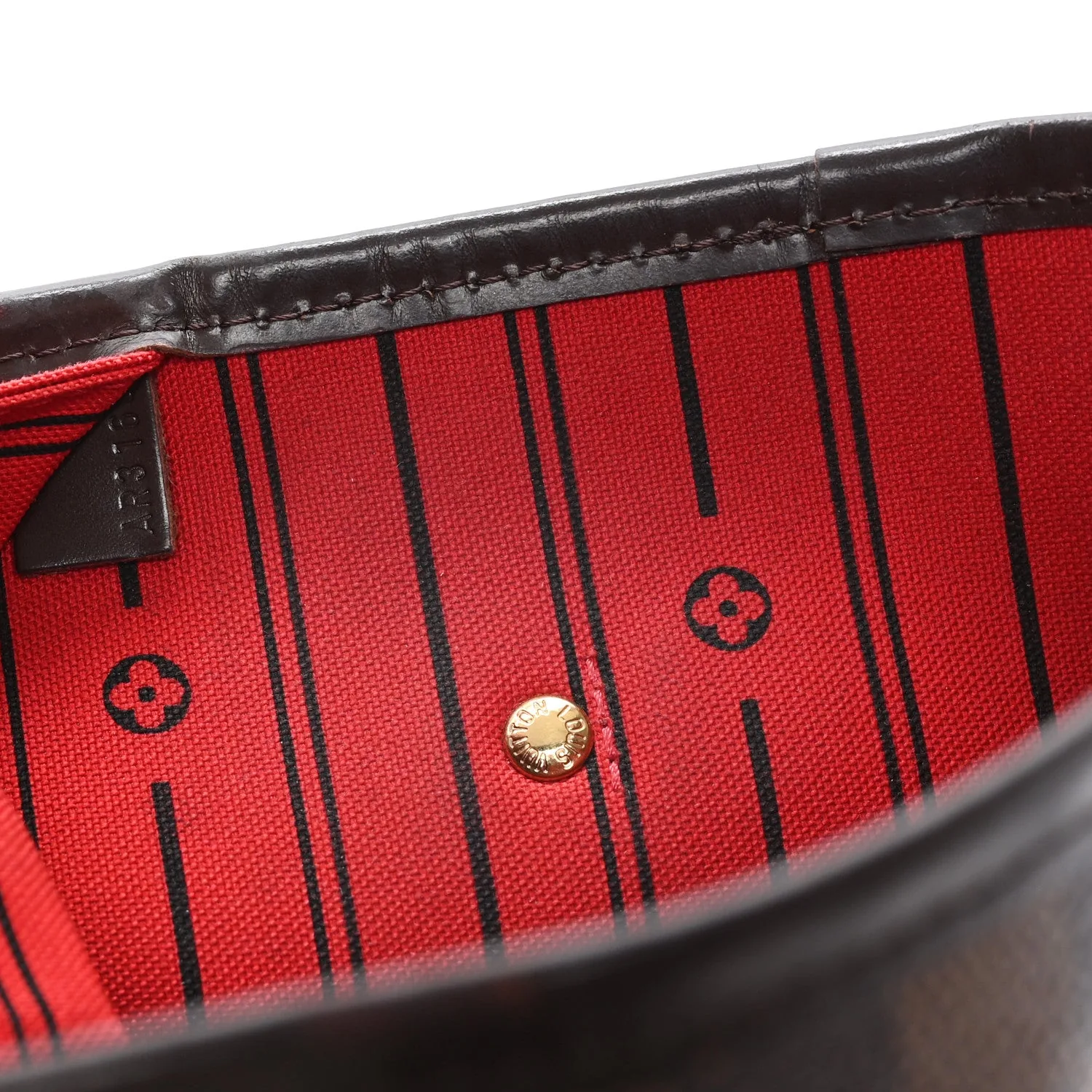 Louis Vuitton Damier Ebene Neverfull MM – Very Good 2010 – photo 7