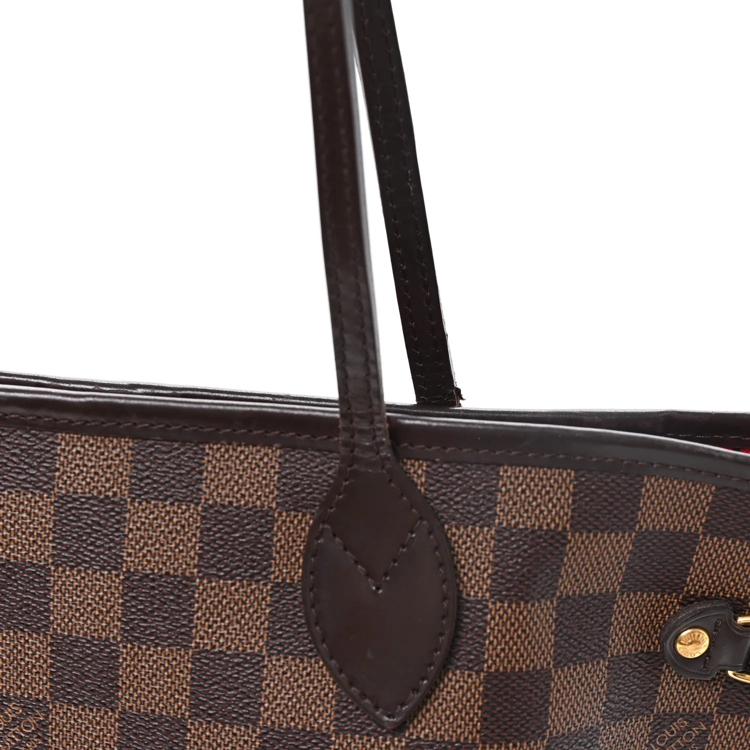 Louis Vuitton Damier Ebene Neverfull MM – Very Good 2010 – photo 11