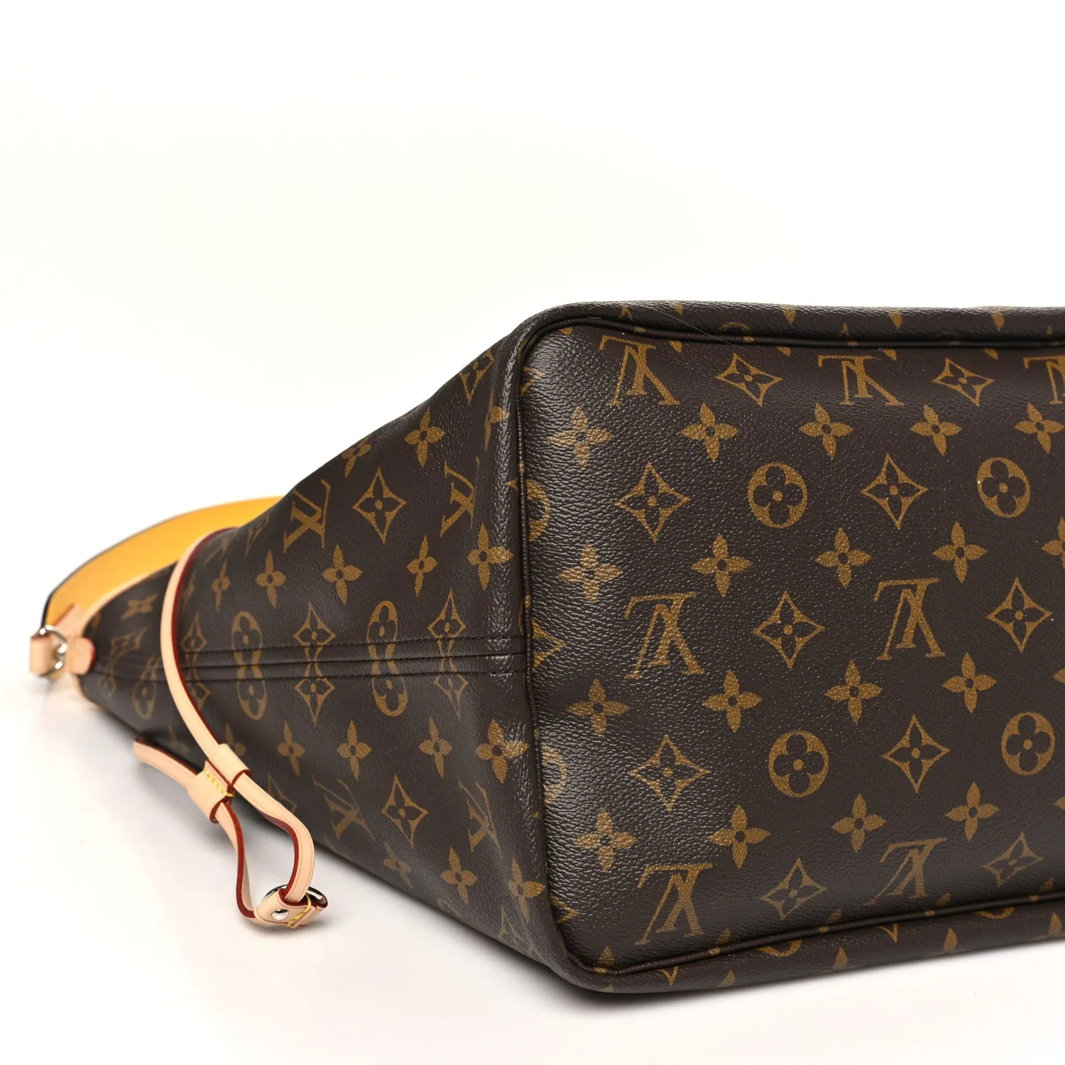 Louis Vuitton Monogram Stamped Inside Out NYC Neverfull Bandouliere GM Yellow – photo 12