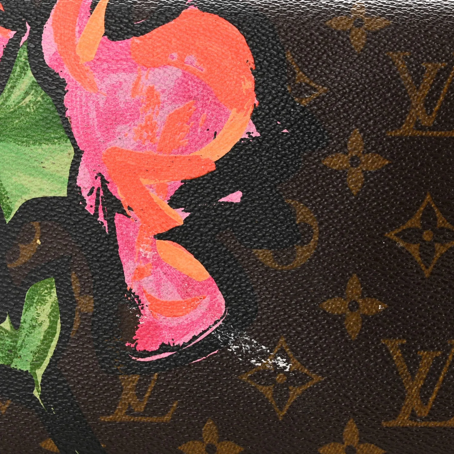 Louis Vuitton Monogram Roses Neverfull MM – Very Good 2008 – photo 11