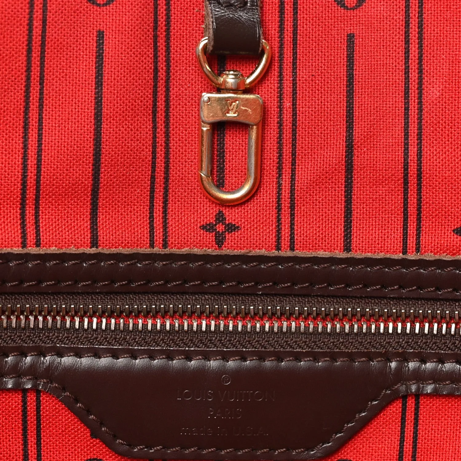 Louis Vuitton Damier Ebene Neverfull GM – Very Good 2009 – photo 6