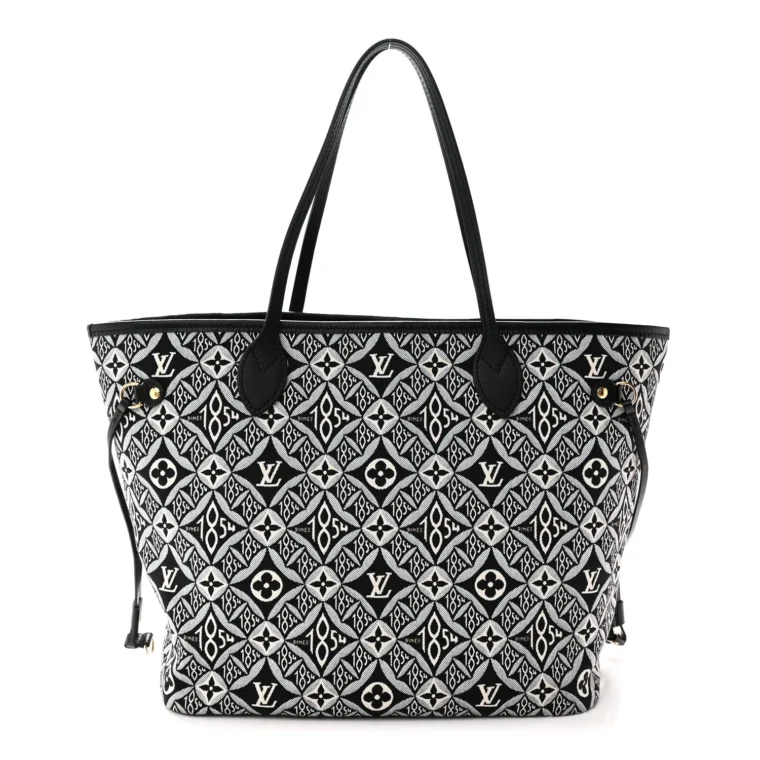 Louis Vuitton Jacquard Since 1854 Neverfull MM Grey for Sale