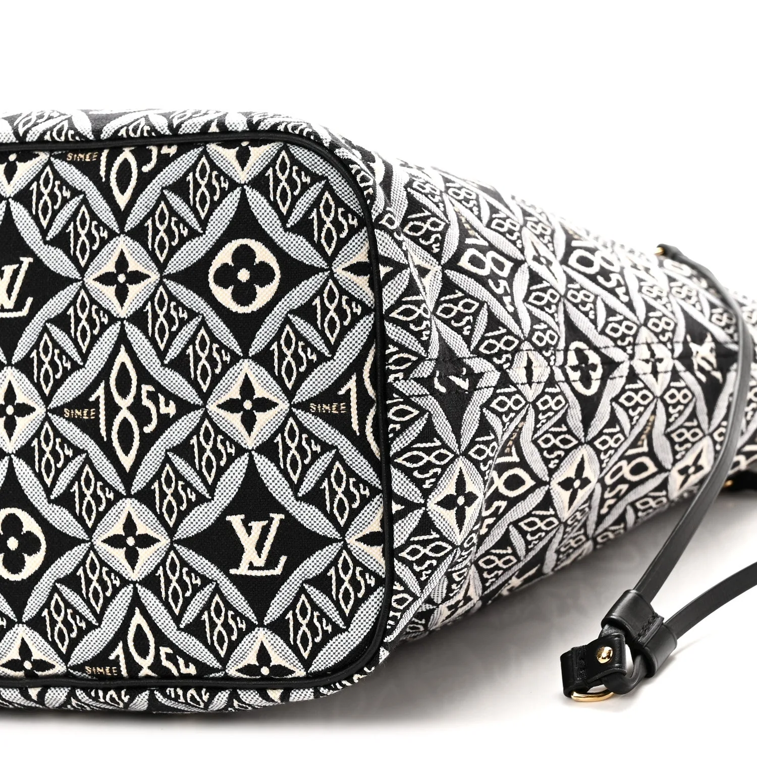 Louis Vuitton Jacquard Since 1854 Neverfull MM Grey – photo 9
