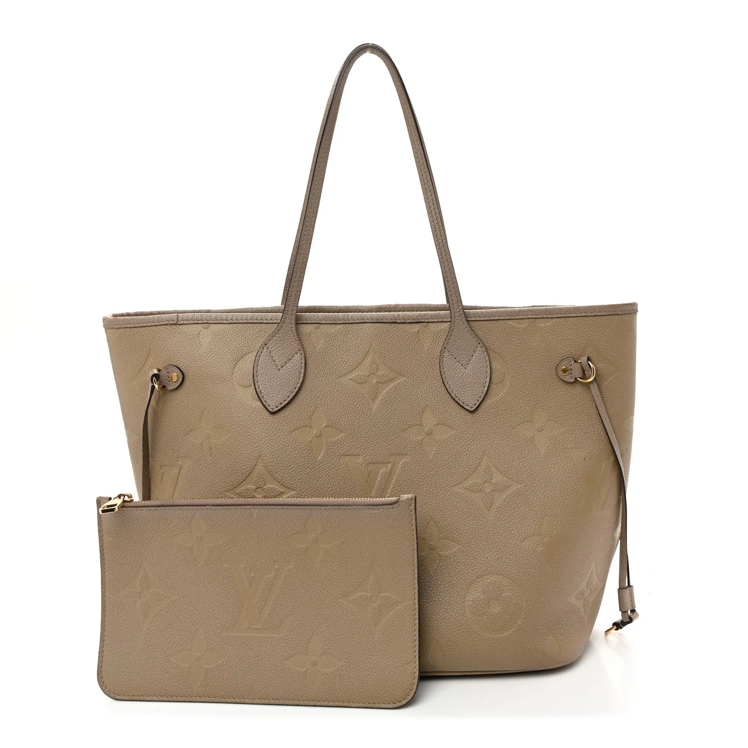 Louis Vuitton Empreinte Monogram Giant Neverfull MM Tourterelle – Very Good 2021 – photo 3