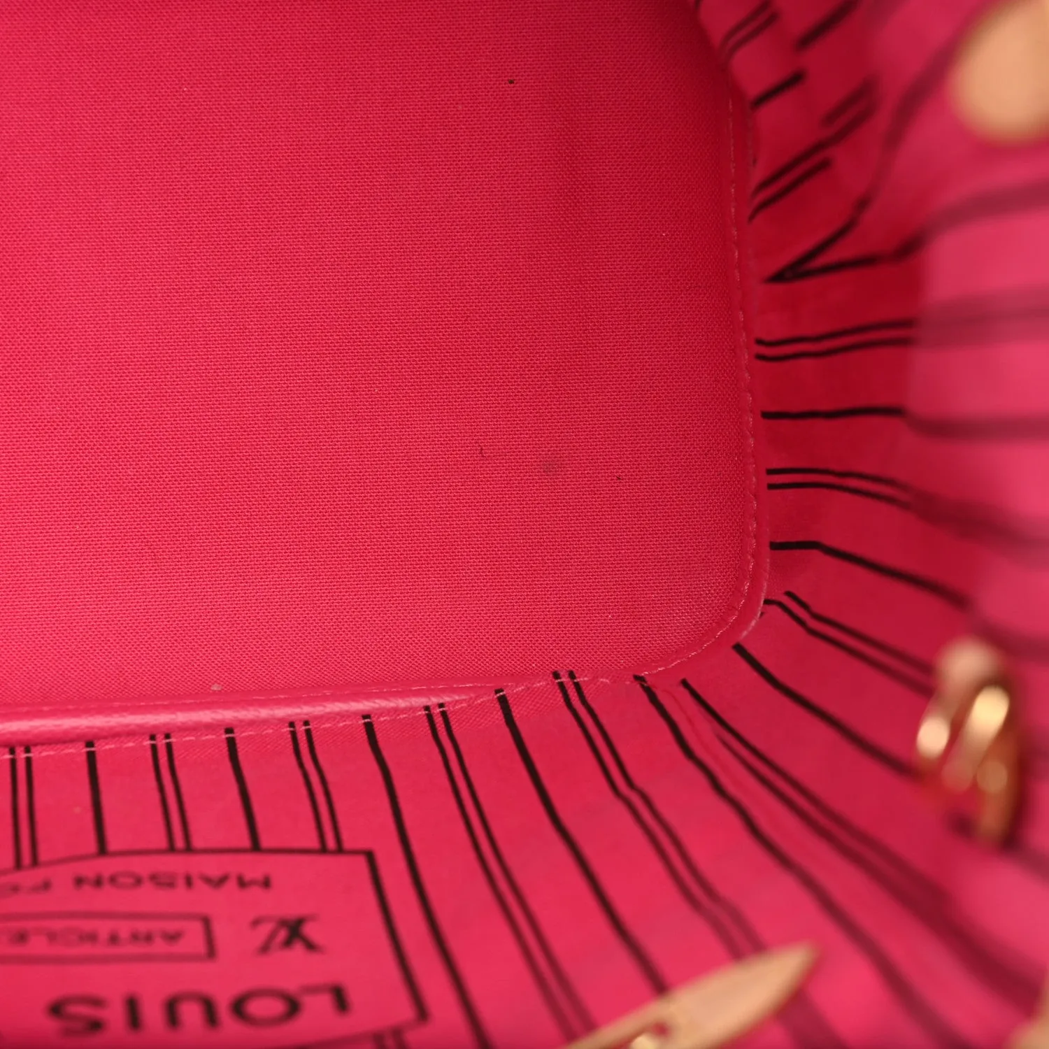 Louis Vuitton Monogram Inside Out Neverfull Bandouliere MM Rose Pondichery – Excellent – photo 6