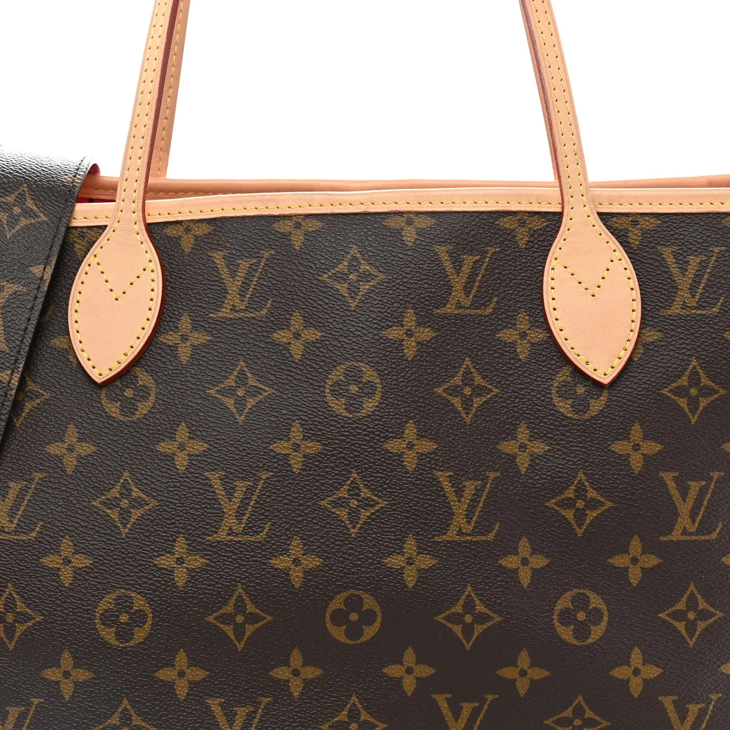 Louis Vuitton Monogram Inside Out Neverfull Bandouliere MM Rose Pondichery – Excellent – photo 8