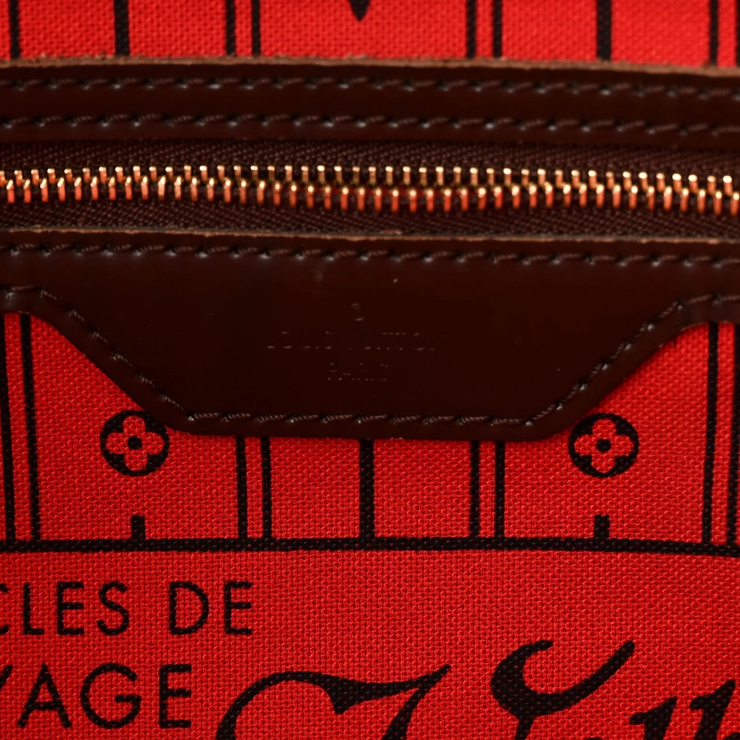 Louis Vuitton Damier Ebene Neverfull MM – Very Good 2013 – photo 6