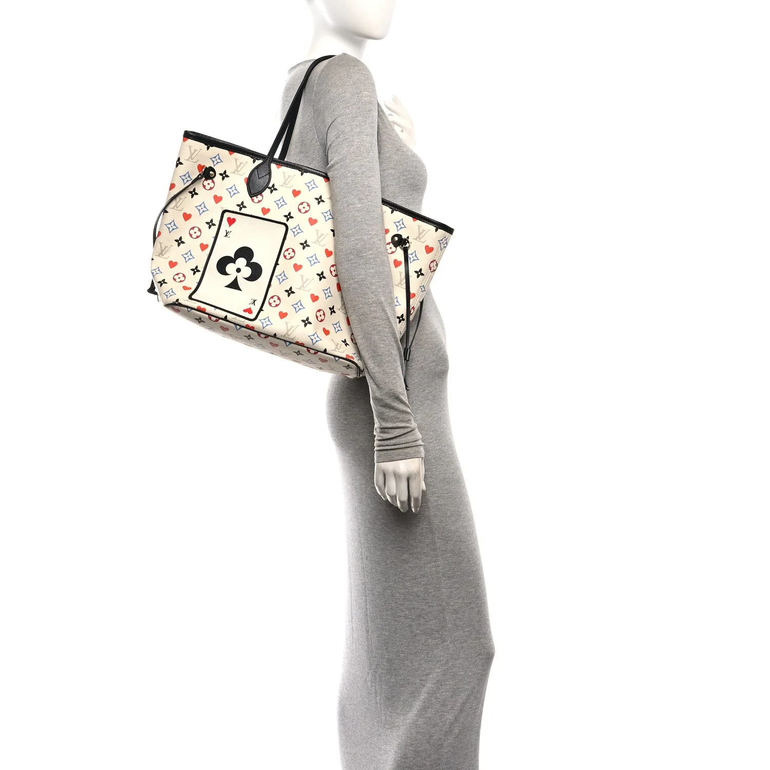 Louis Vuitton Game On Neverfull MM White – Excellent 2020 – photo 2