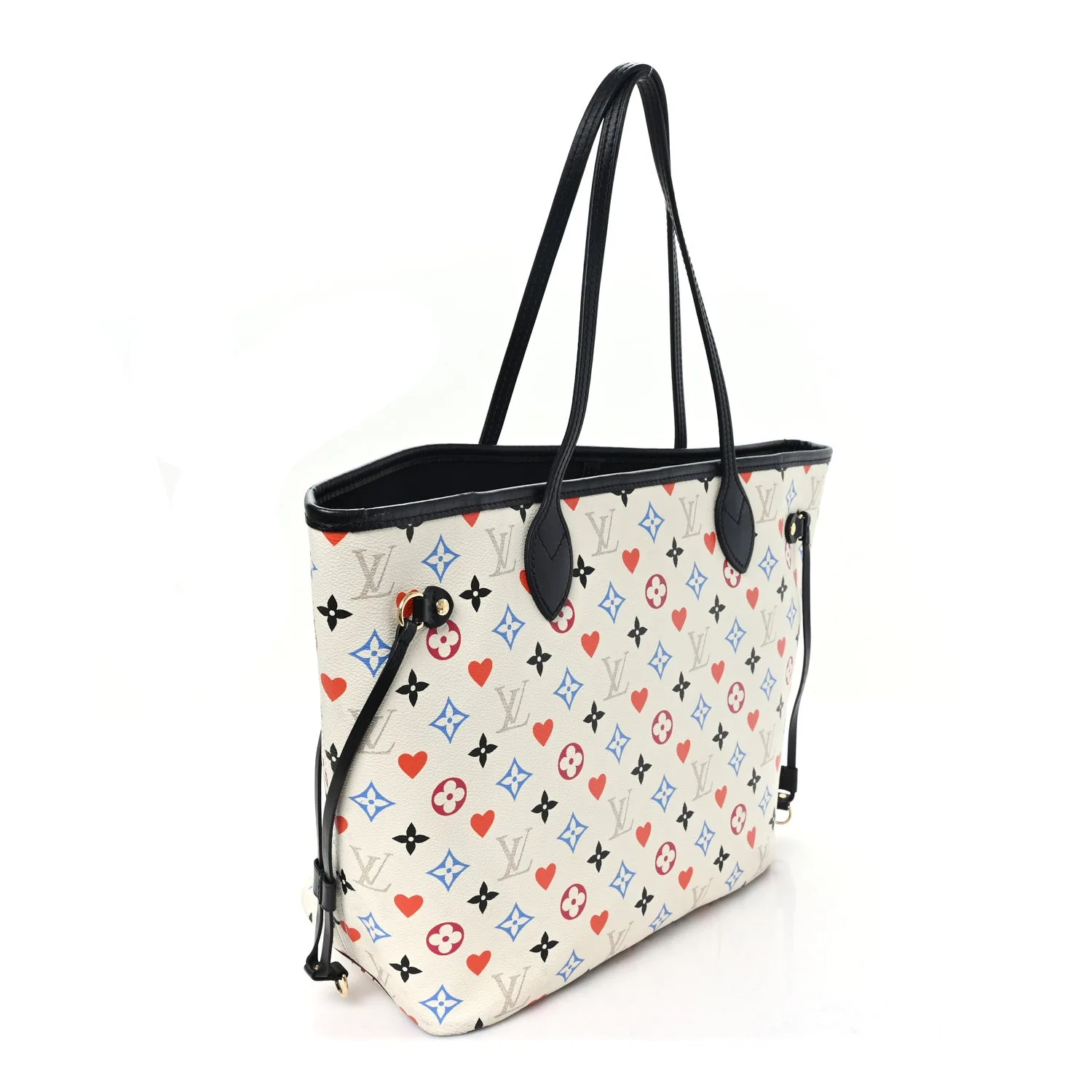 Louis Vuitton Game On Neverfull MM White – Excellent 2020 – photo 3