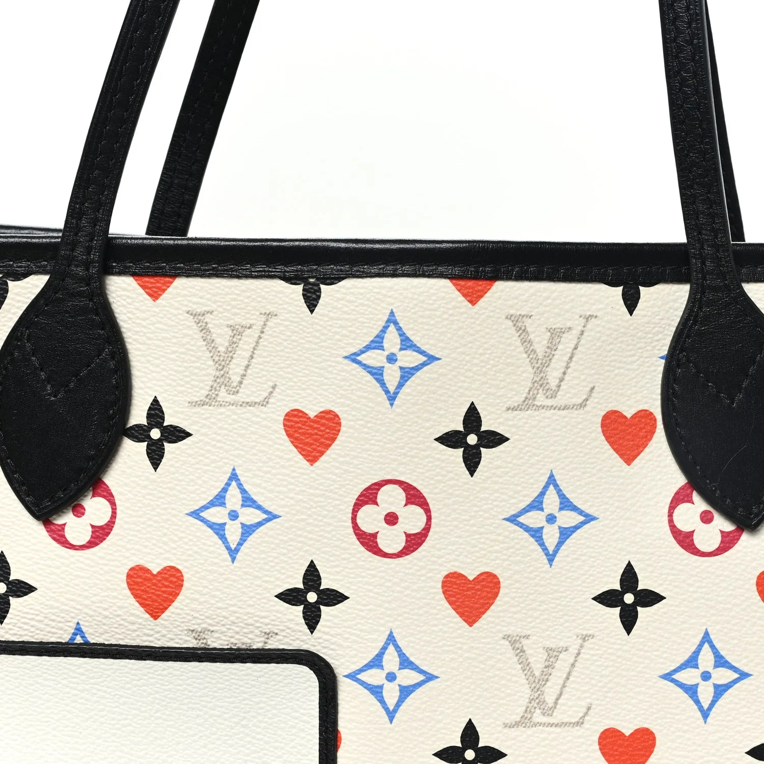 Louis Vuitton Game On Neverfull MM White – Excellent 2020 – photo 8