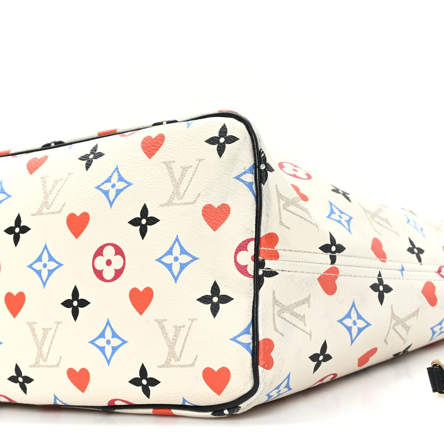 Louis Vuitton Game On Neverfull MM White – Excellent 2020 – photo 10
