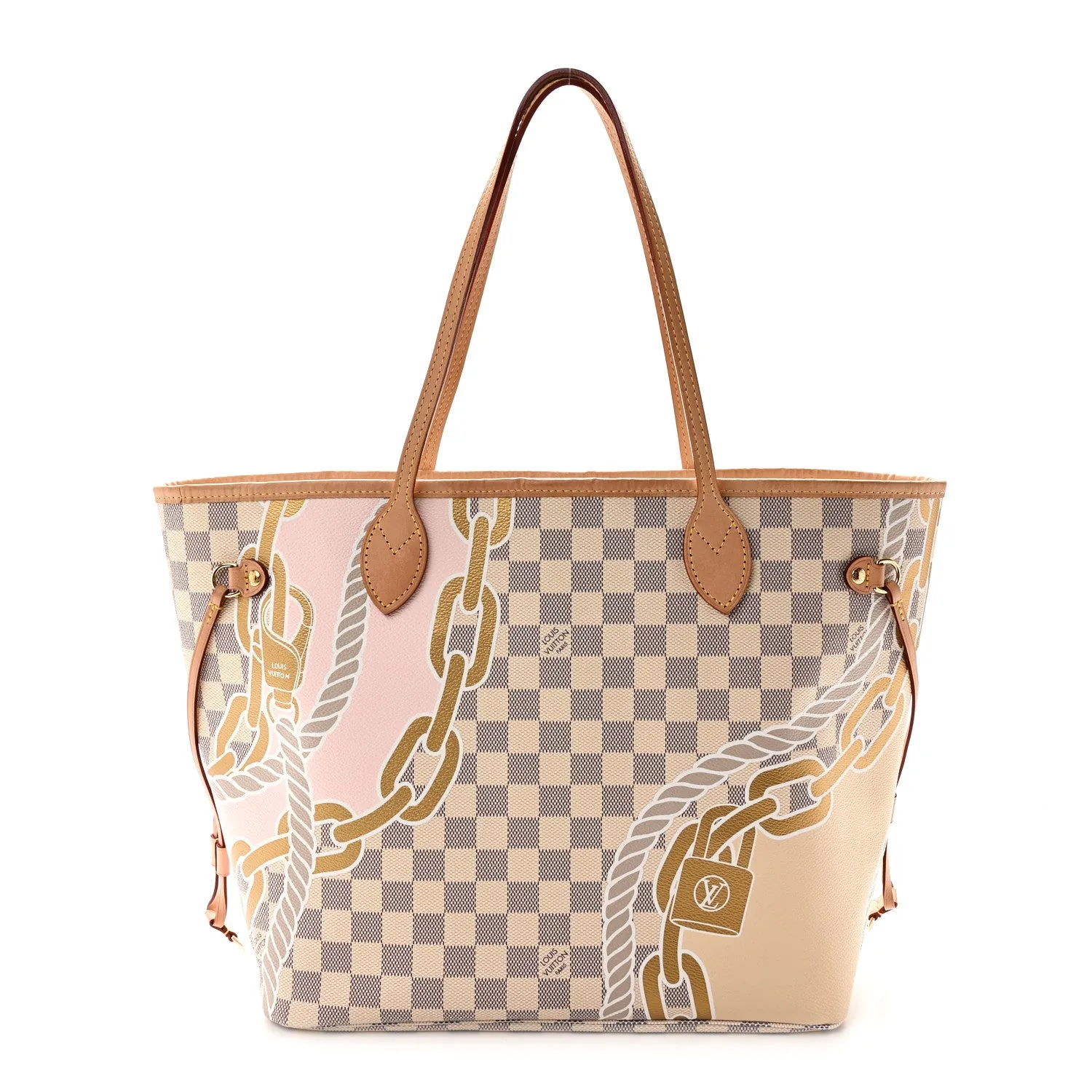 Louis Vuitton Damier Azur Nautical Neverfull MM – Excellent