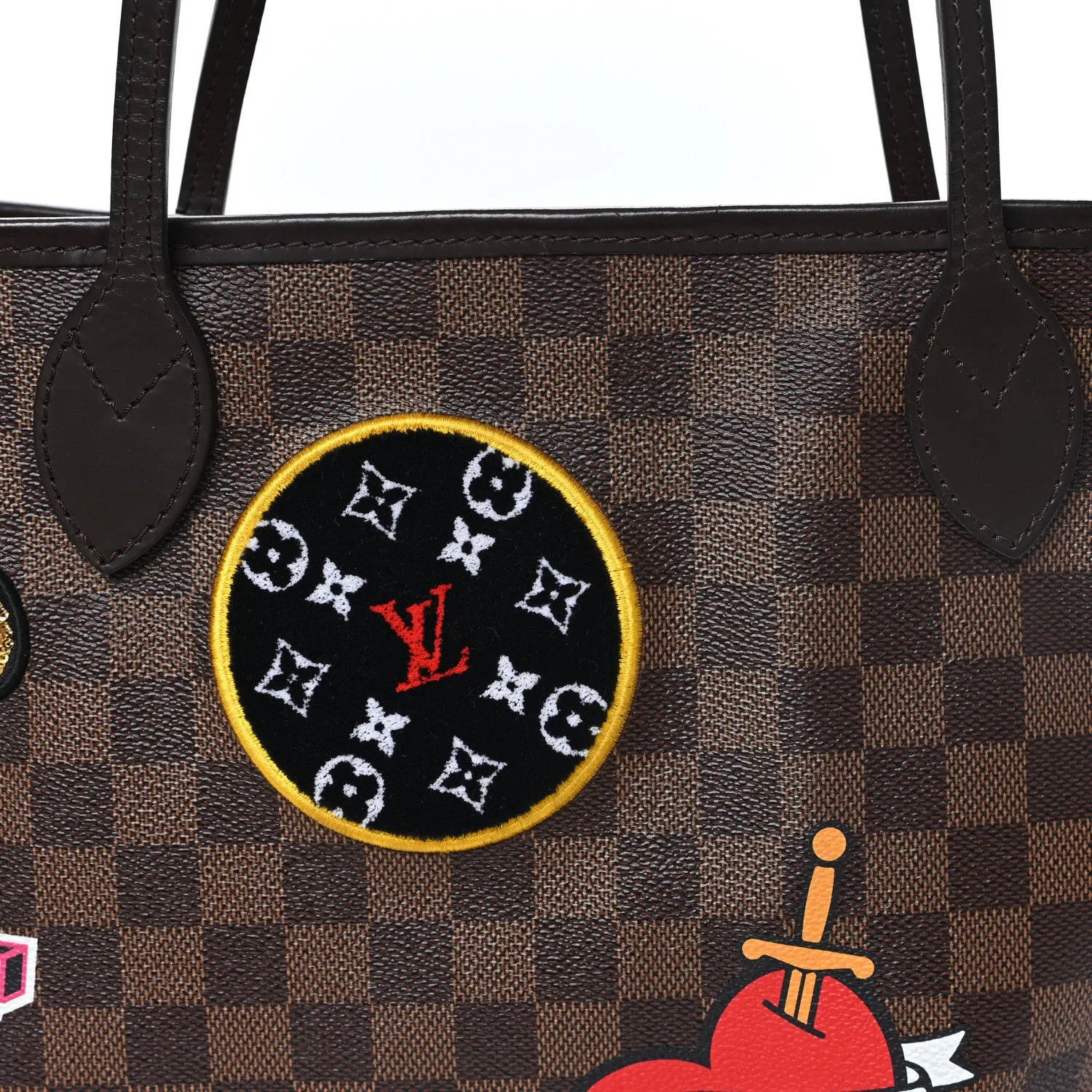 Louis Vuitton Damier Ebene Travel Stickers Neo Neverfull MM – photo 8