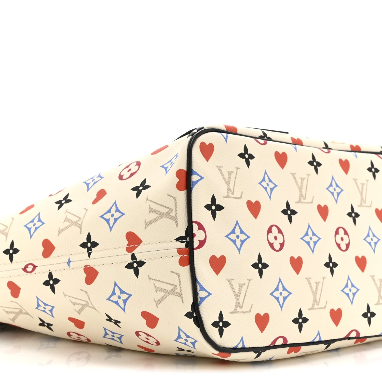 Louis Vuitton Game On Neverfull MM White – Excellent 2020 – photo 9
