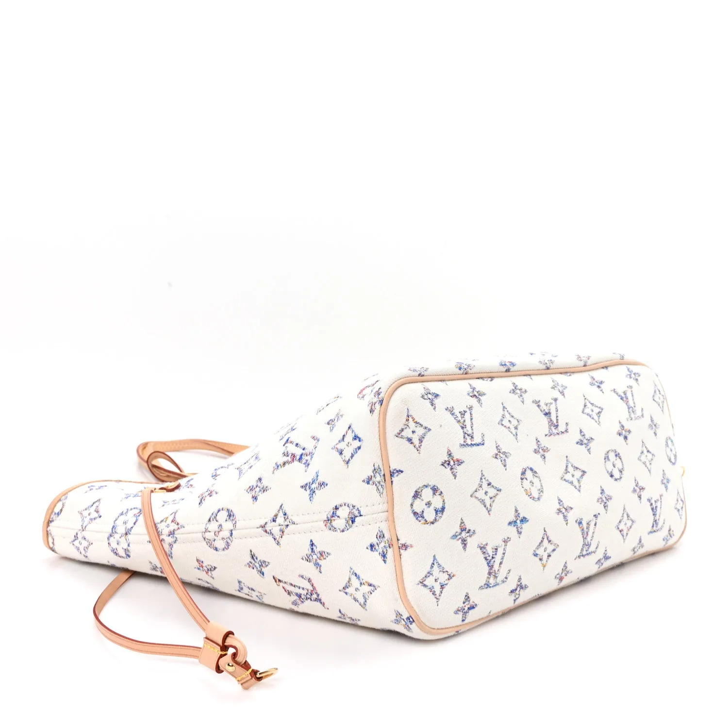Louis Vuitton Monogram Jacquard Neverfull MM Multicolor Beige – photo 5