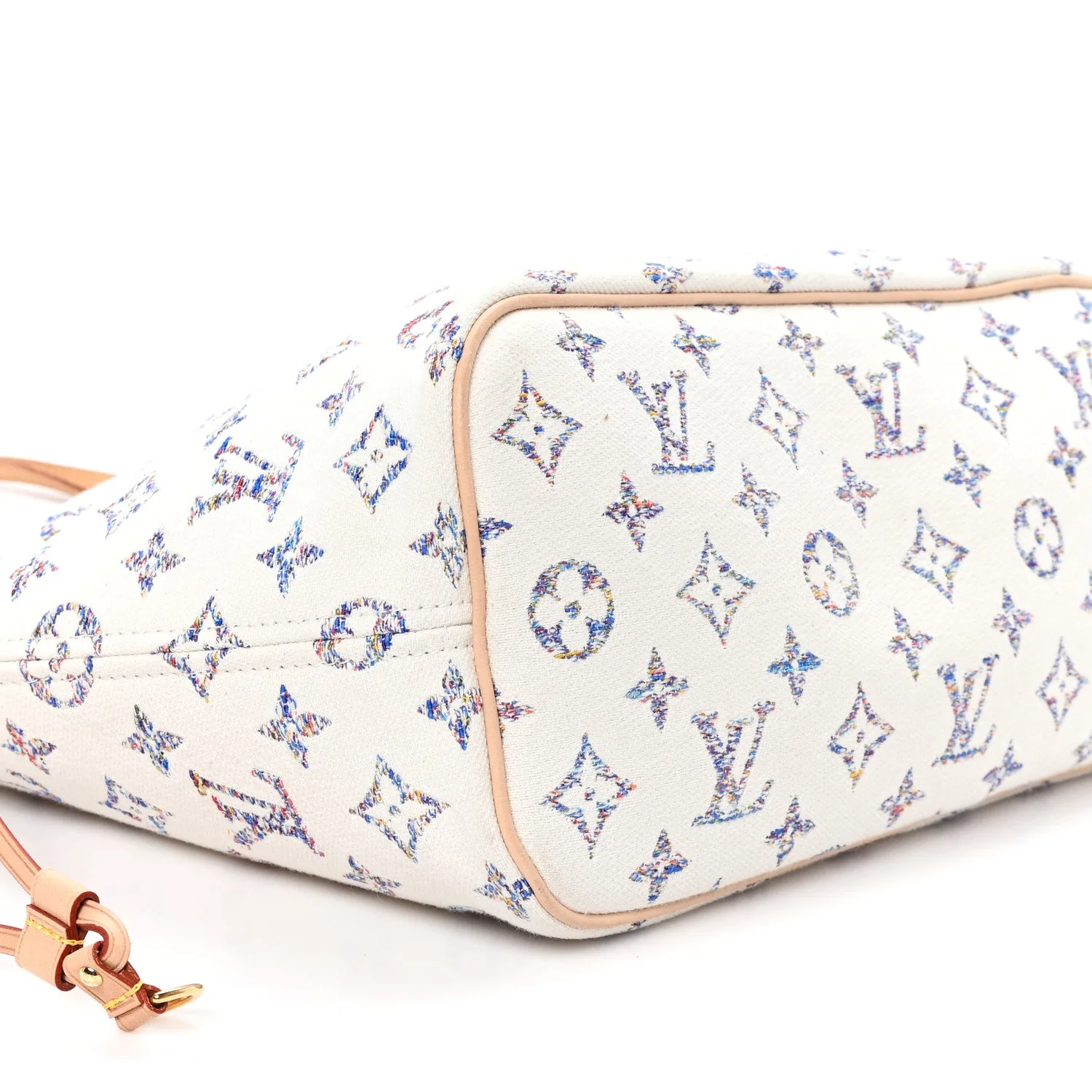 Louis Vuitton Monogram Jacquard Neverfull MM Multicolor Beige – photo 9