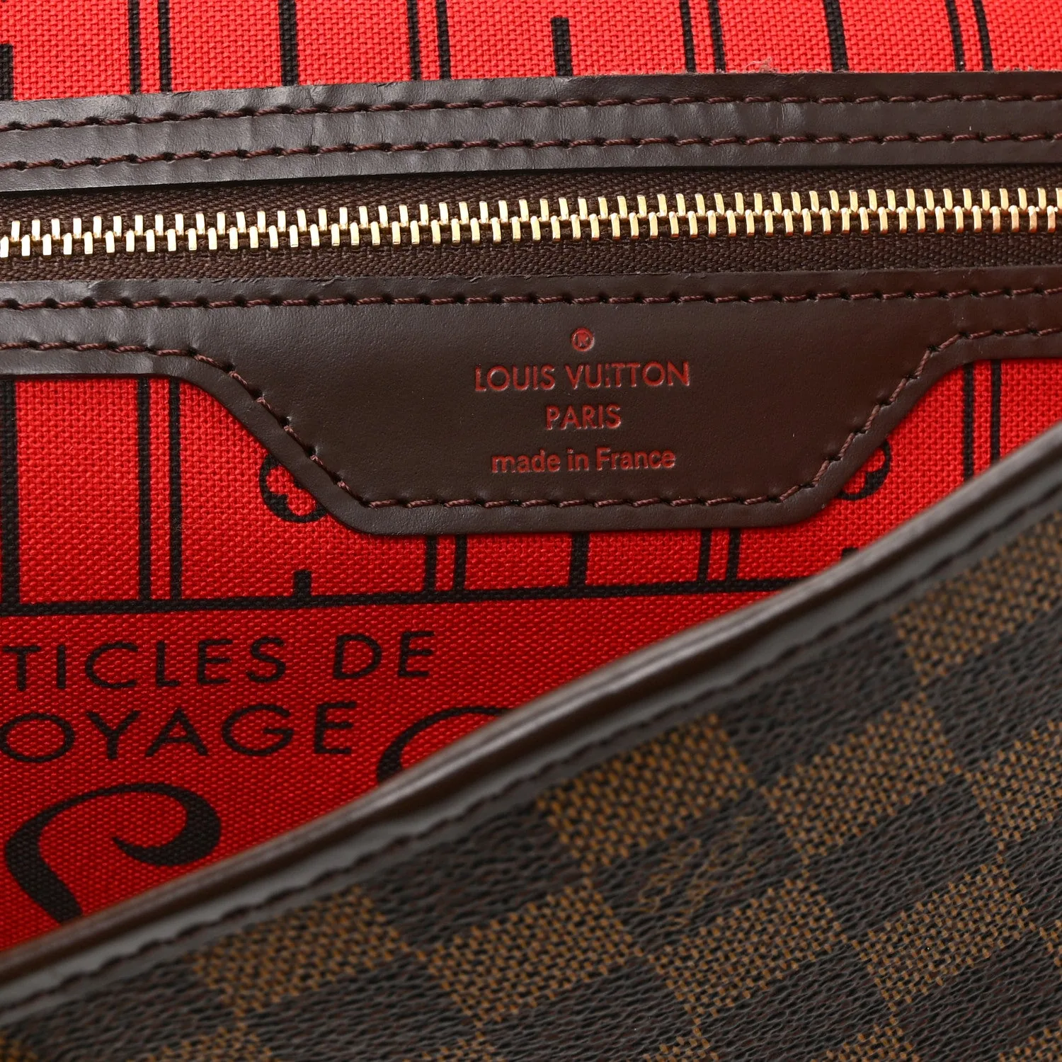 Louis Vuitton Damier Ebene Neverfull PM – Very Good 2008 – photo 6