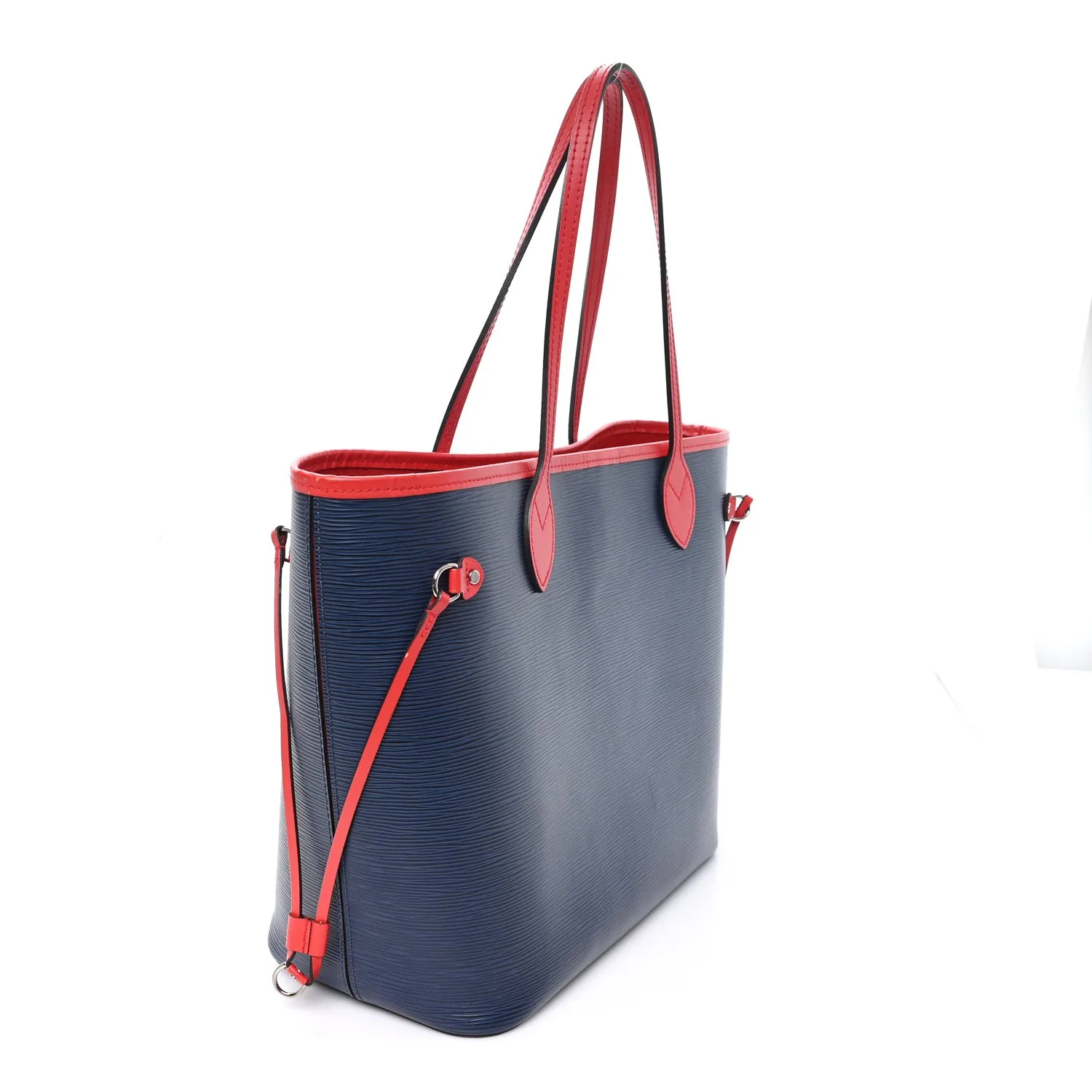 Louis Vuitton Epi Neverfull MM Indigo Coquelicot – photo 3