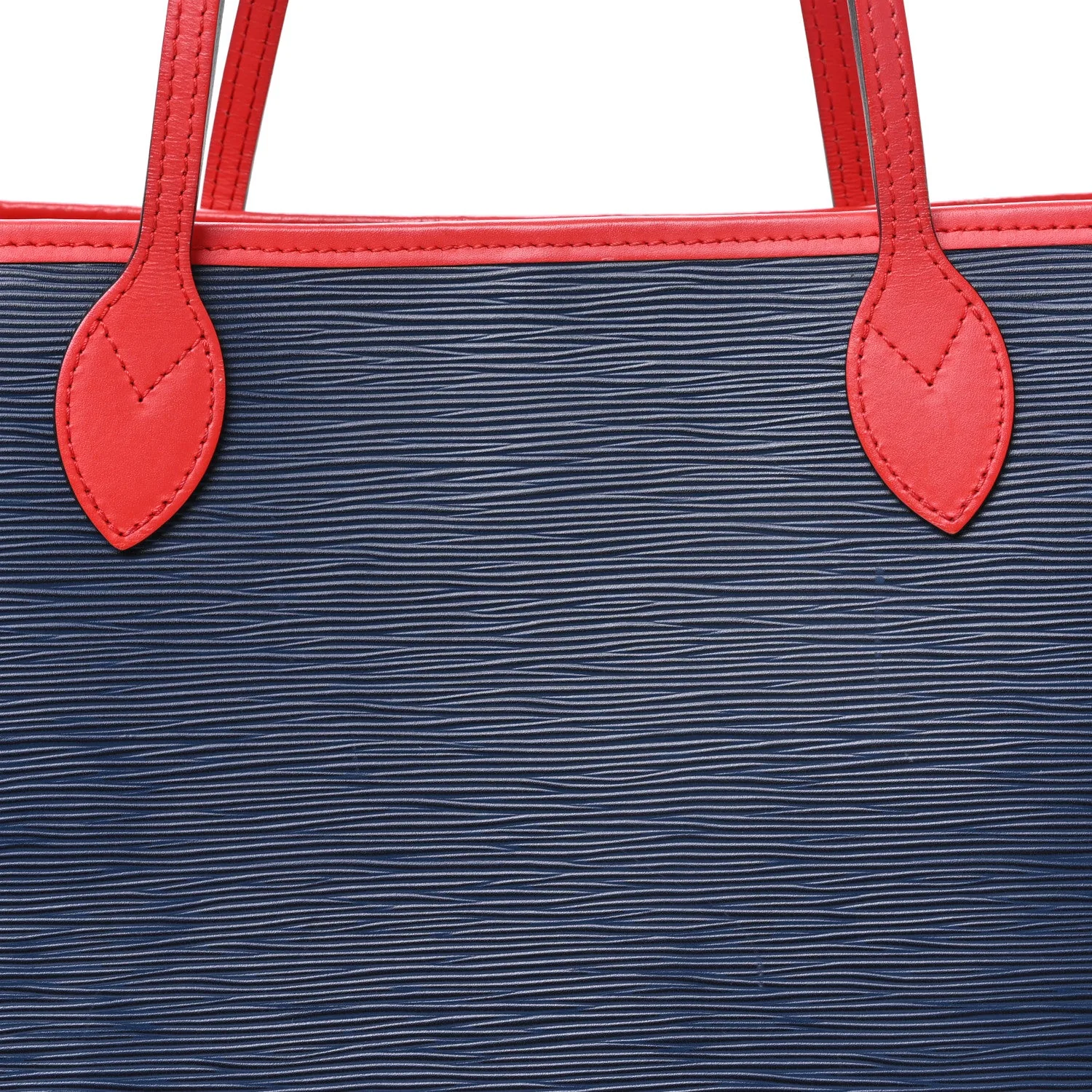 Louis Vuitton Epi Neverfull MM Indigo Coquelicot – photo 7