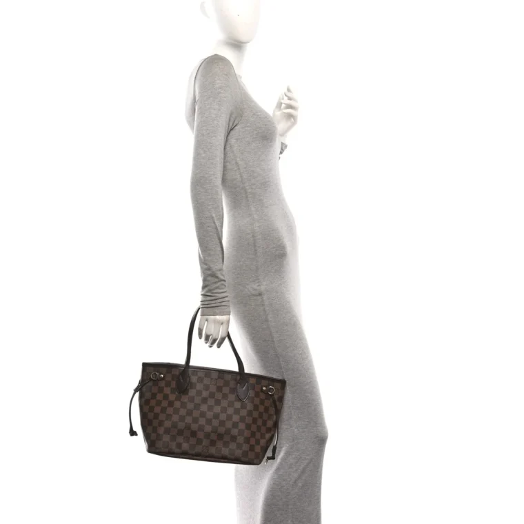 Louis Vuitton Damier Ebene Neverfull PM – Very Good 2010 for Sale — alternate view