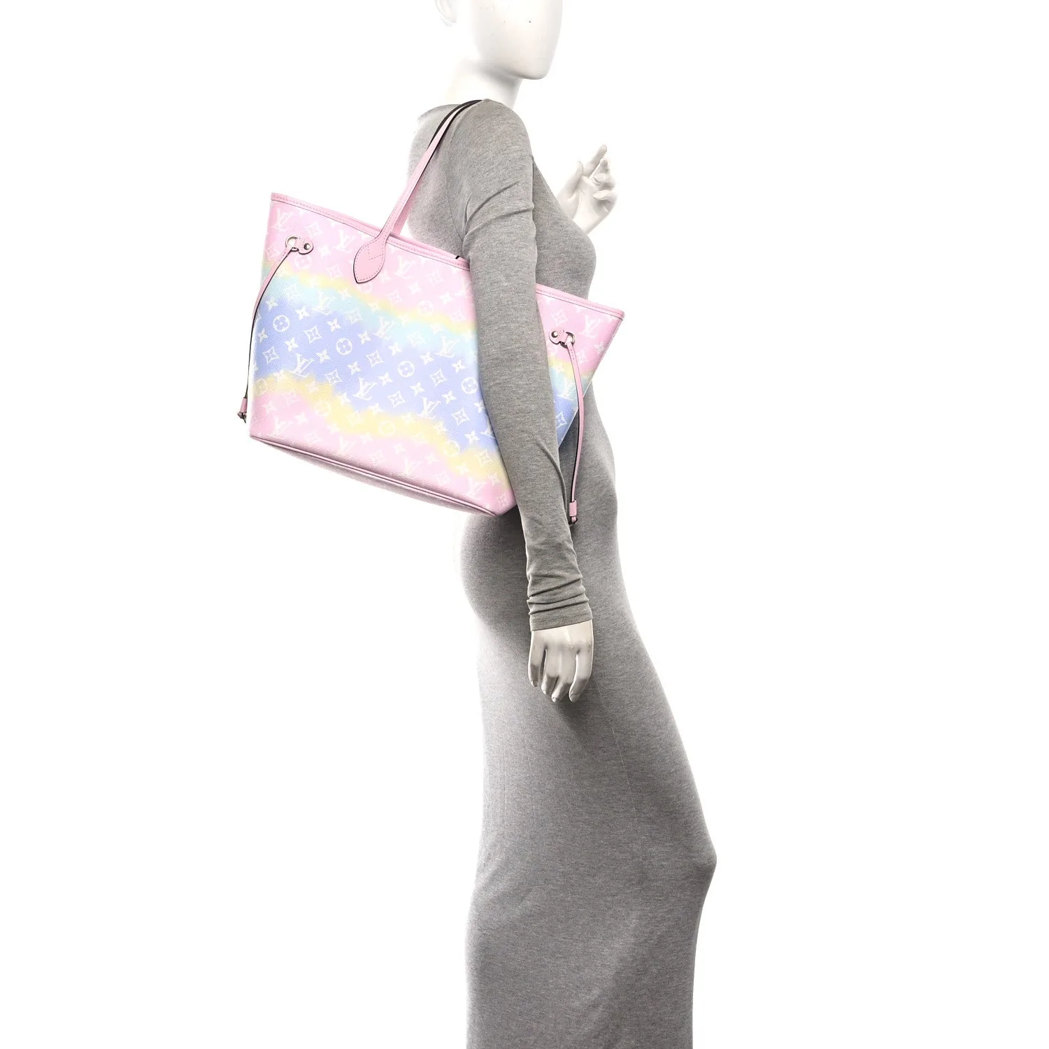 Louis Vuitton Monogram Escale Neverfull MM Pastel – Excellent 2020 – photo 2