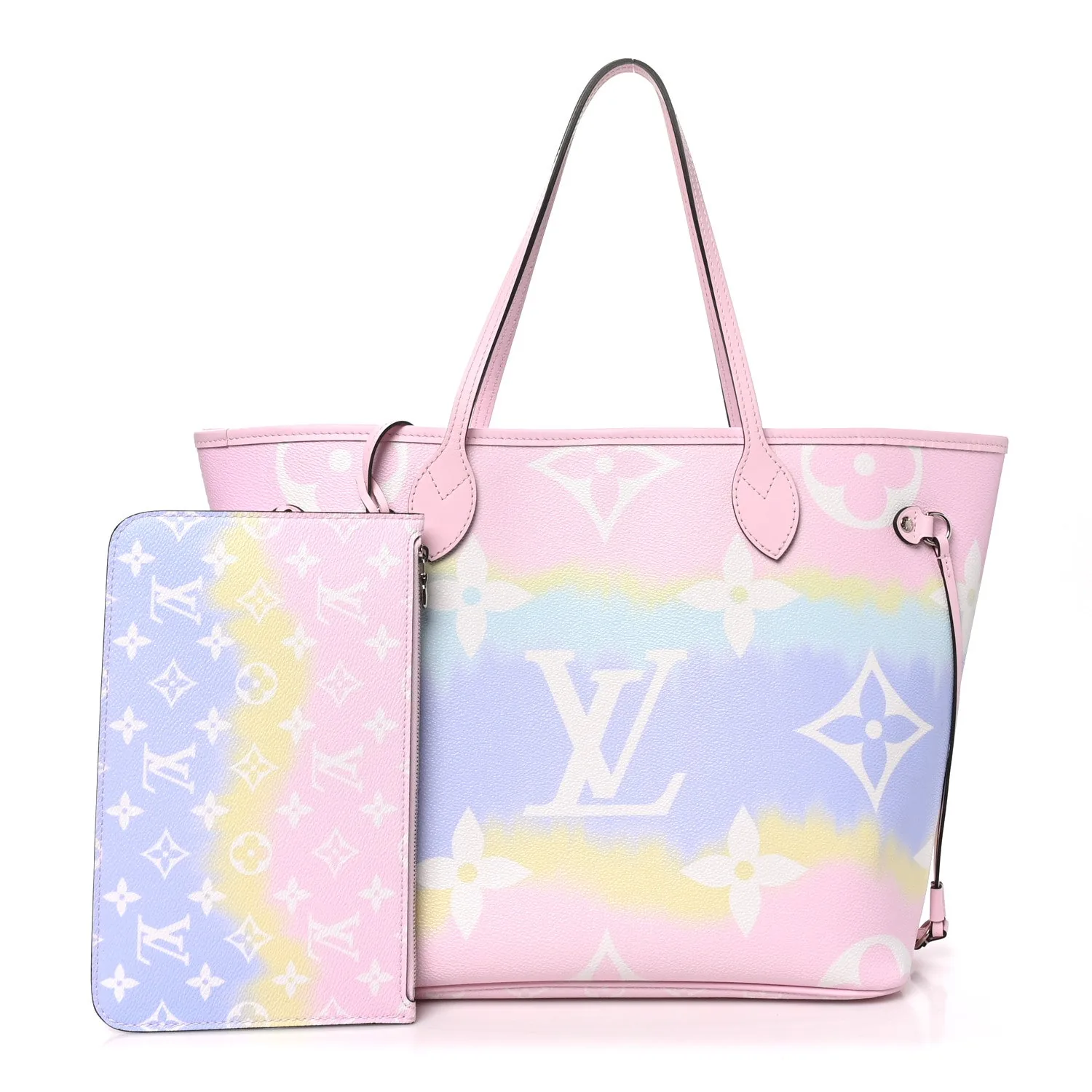 Louis Vuitton Monogram Escale Neverfull MM Pastel – Excellent 2020 – photo 3