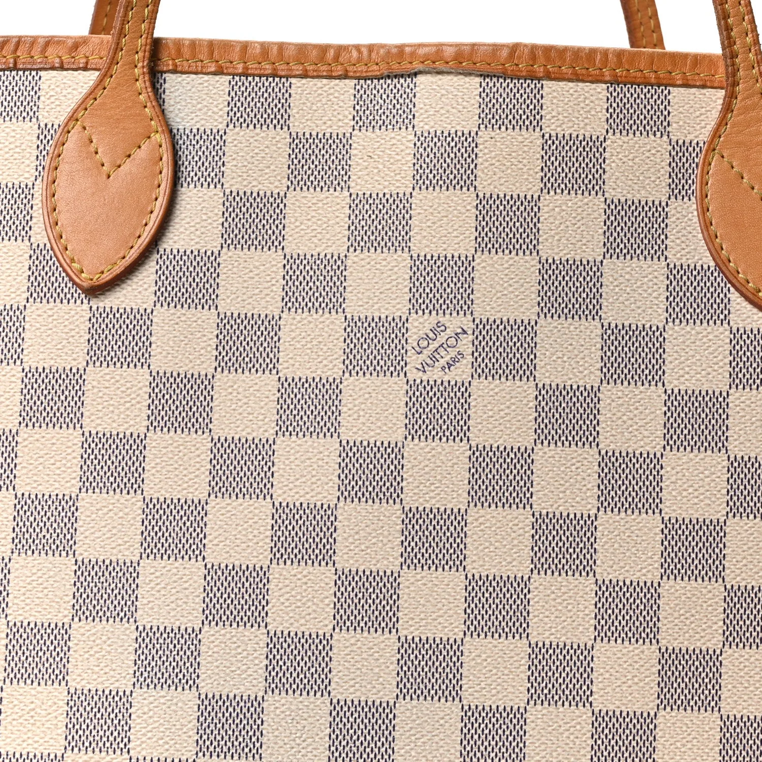 Louis Vuitton Damier Azur Neo Neverfull MM Rose Ballerine – Very Good 2017 – photo 9